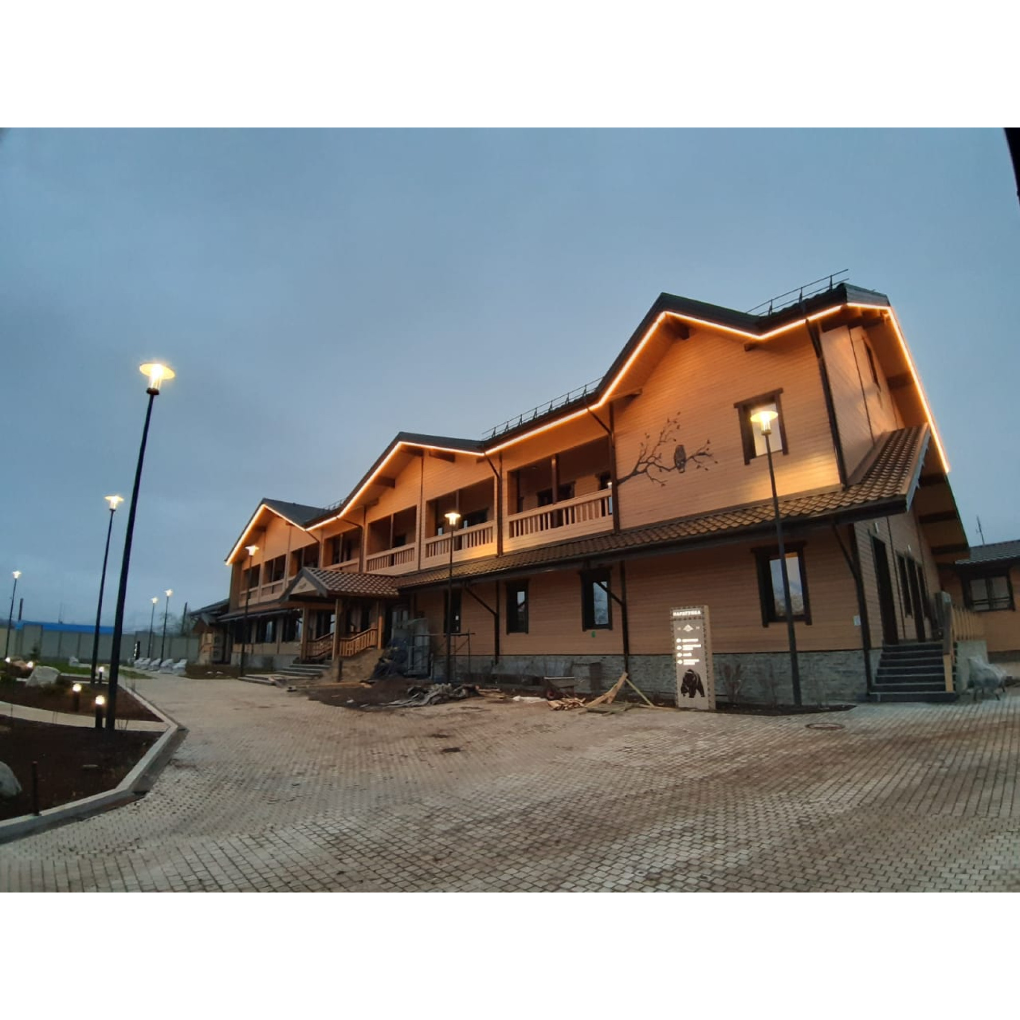 Светильник линейный архитектурный NH10 24В 10Вт 2700K SMD2835 48Д IP65 1м Signimpress