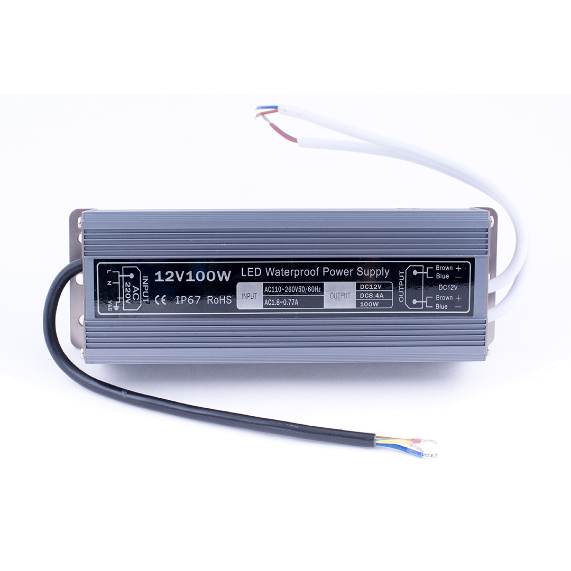 Блок питания Al TPW, 100W влагозащитный, 12V SWG