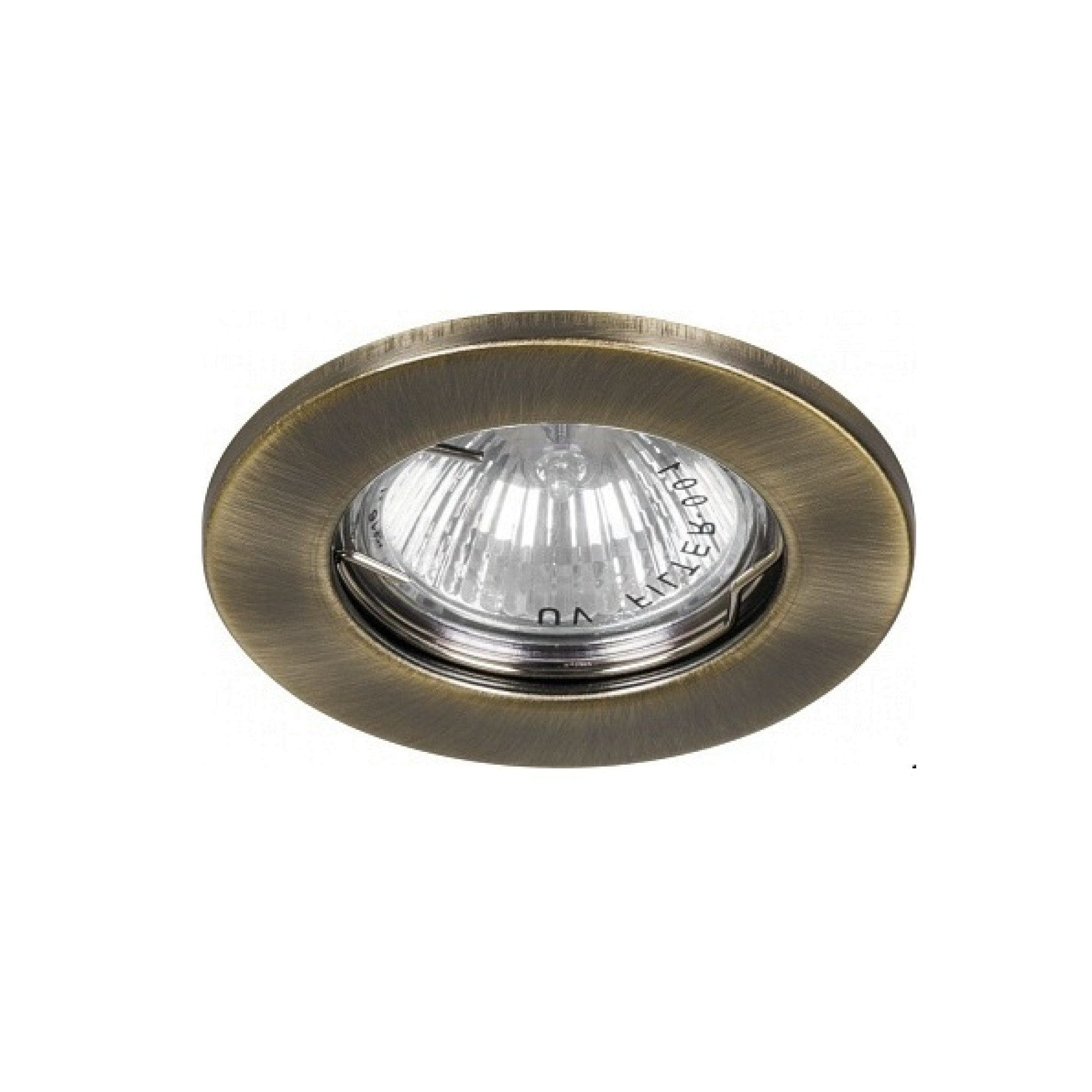 Светильник встраиваемый DL10/DL3201 MR16 античное золото/GAB Feron