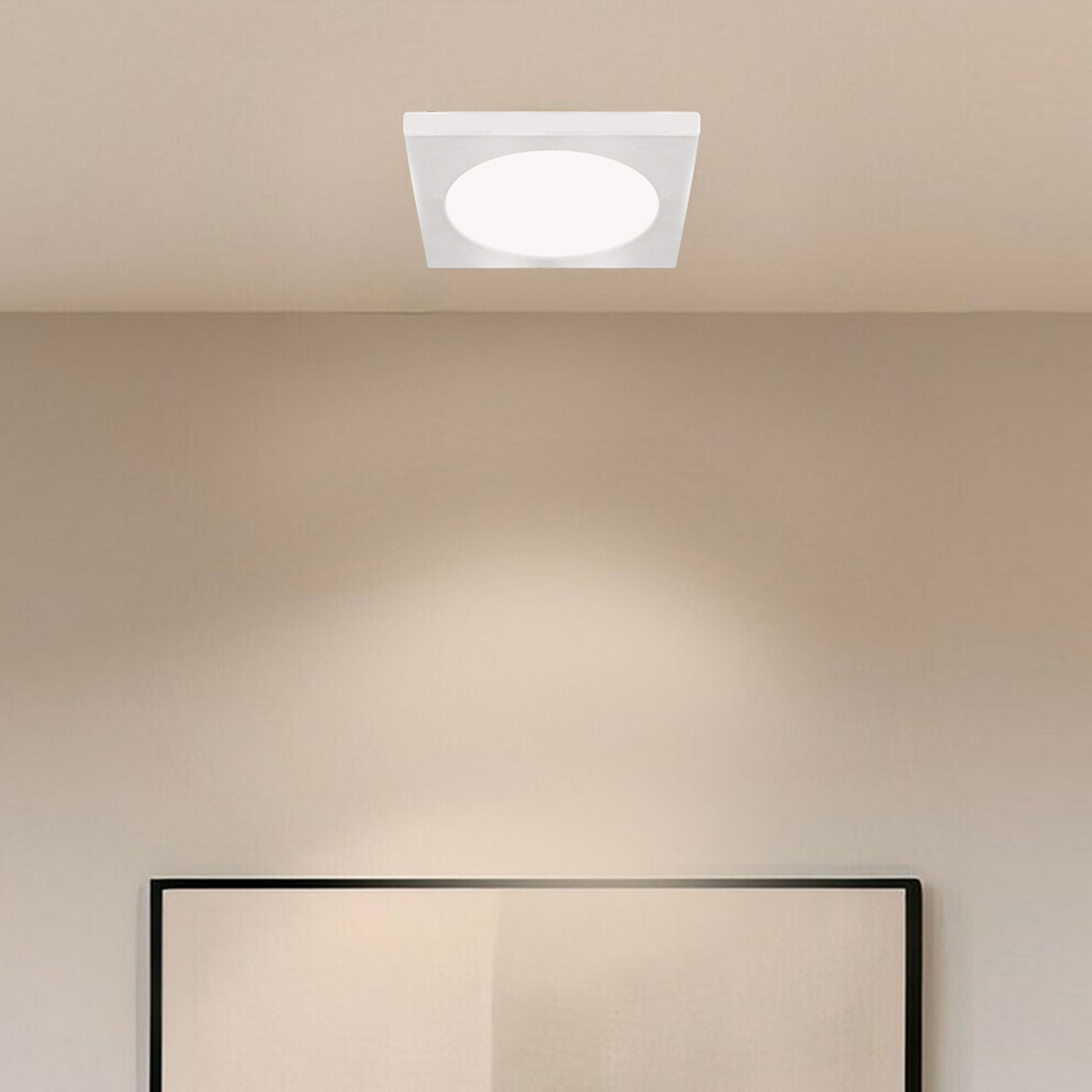 Светильник встраиваемый GU5.3 (MR16) квадрат 47553 Белый SignImpress