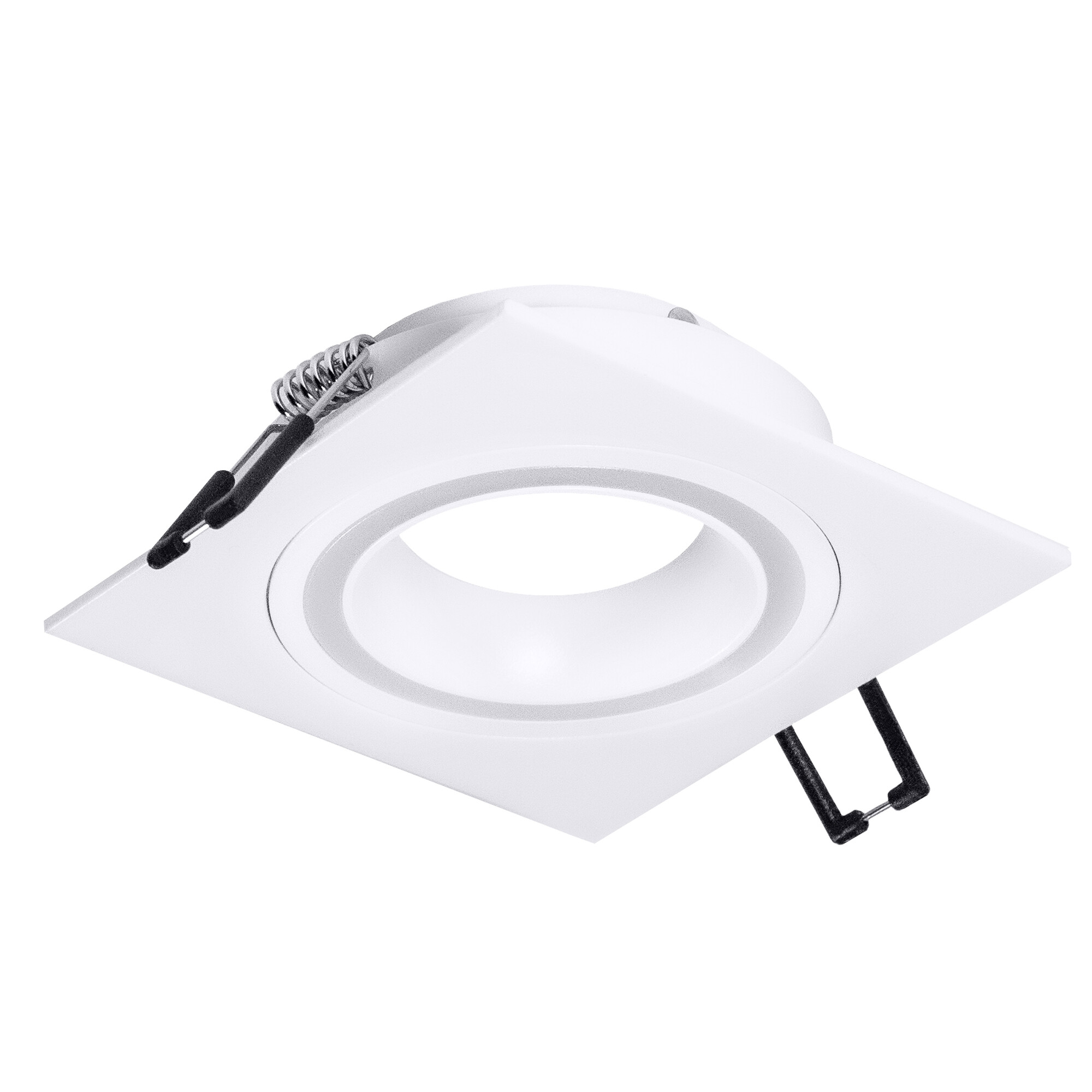 Светильник встраиваемый GU5.3 (MR16) с акрилом квадрат 010404 Белый SignImpress