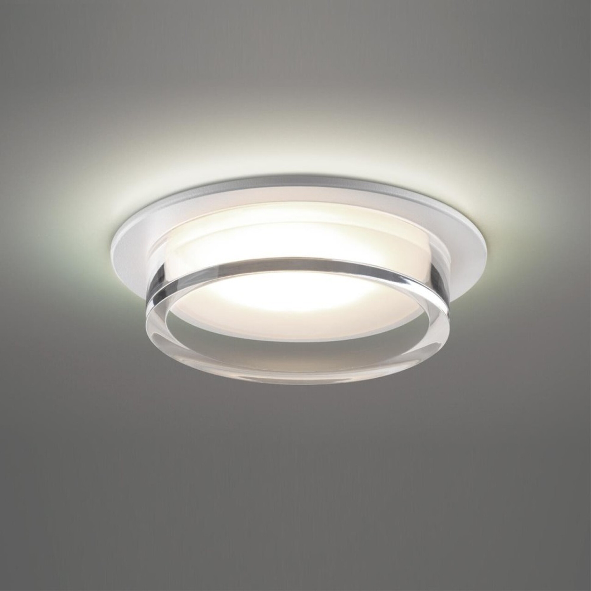 Светильник встраиваемый IP20 GX53 12Вт 220-240V GEM WIR NT25 570 белый круг Novotech