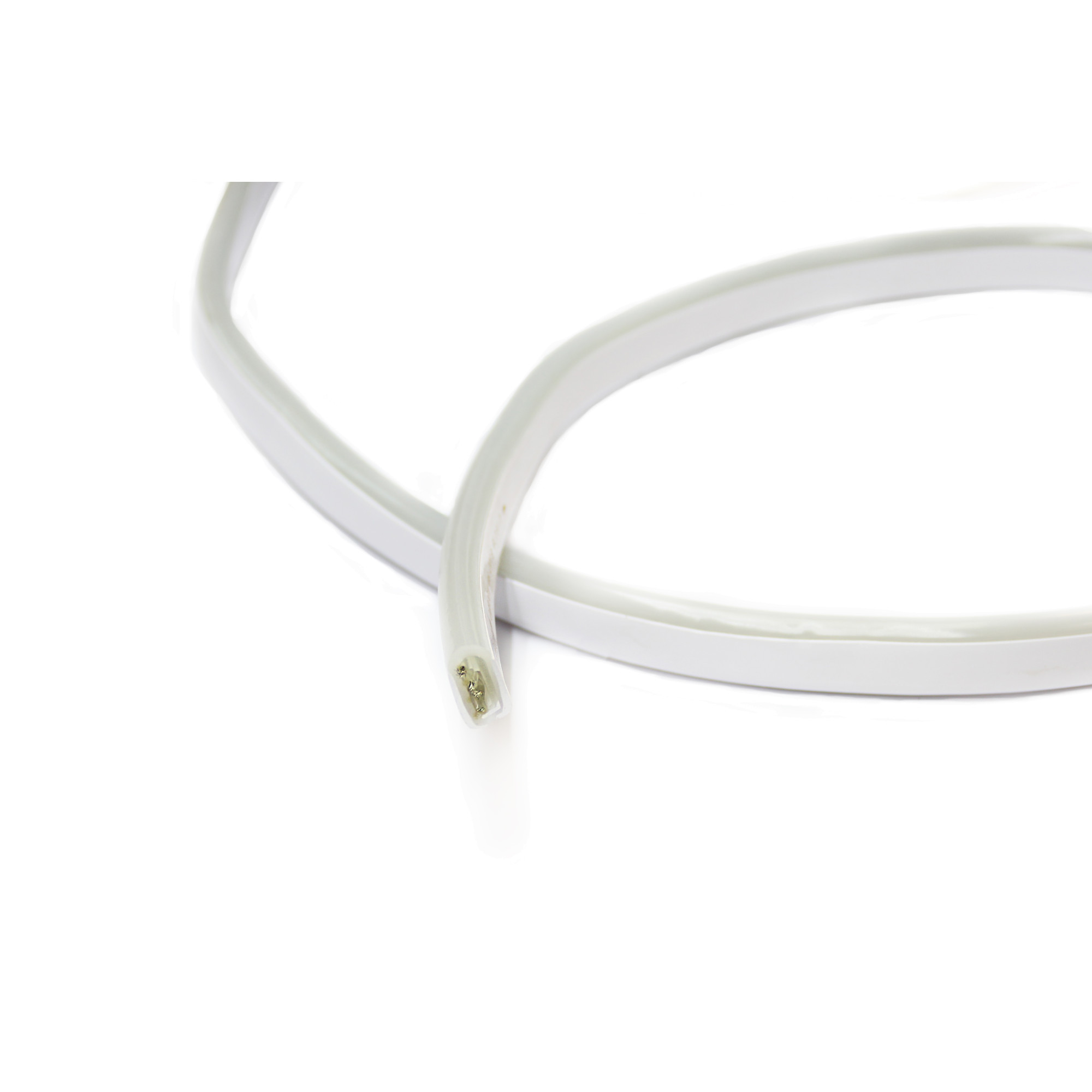 Неон гибкий LS001 220V 12W 80Led 5050 IP67 односторонний RGB (1метр) 50м Elektrostandard