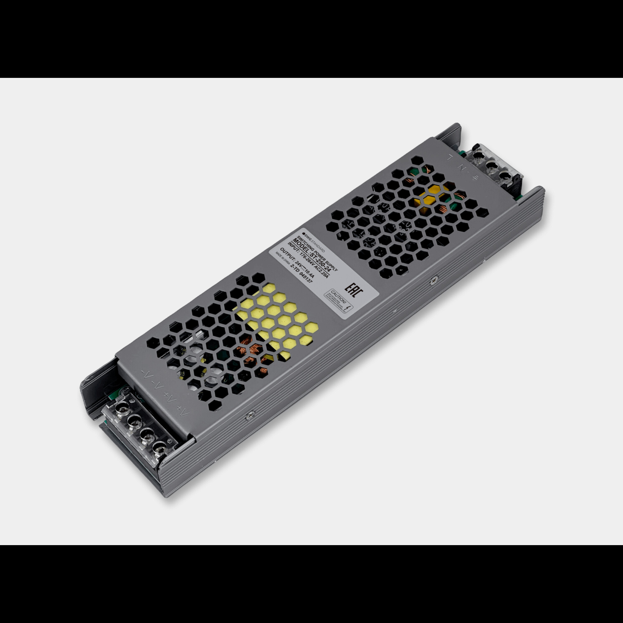 Блок питания открытый IP20, 250W, 24V, ST-250-24 SWG