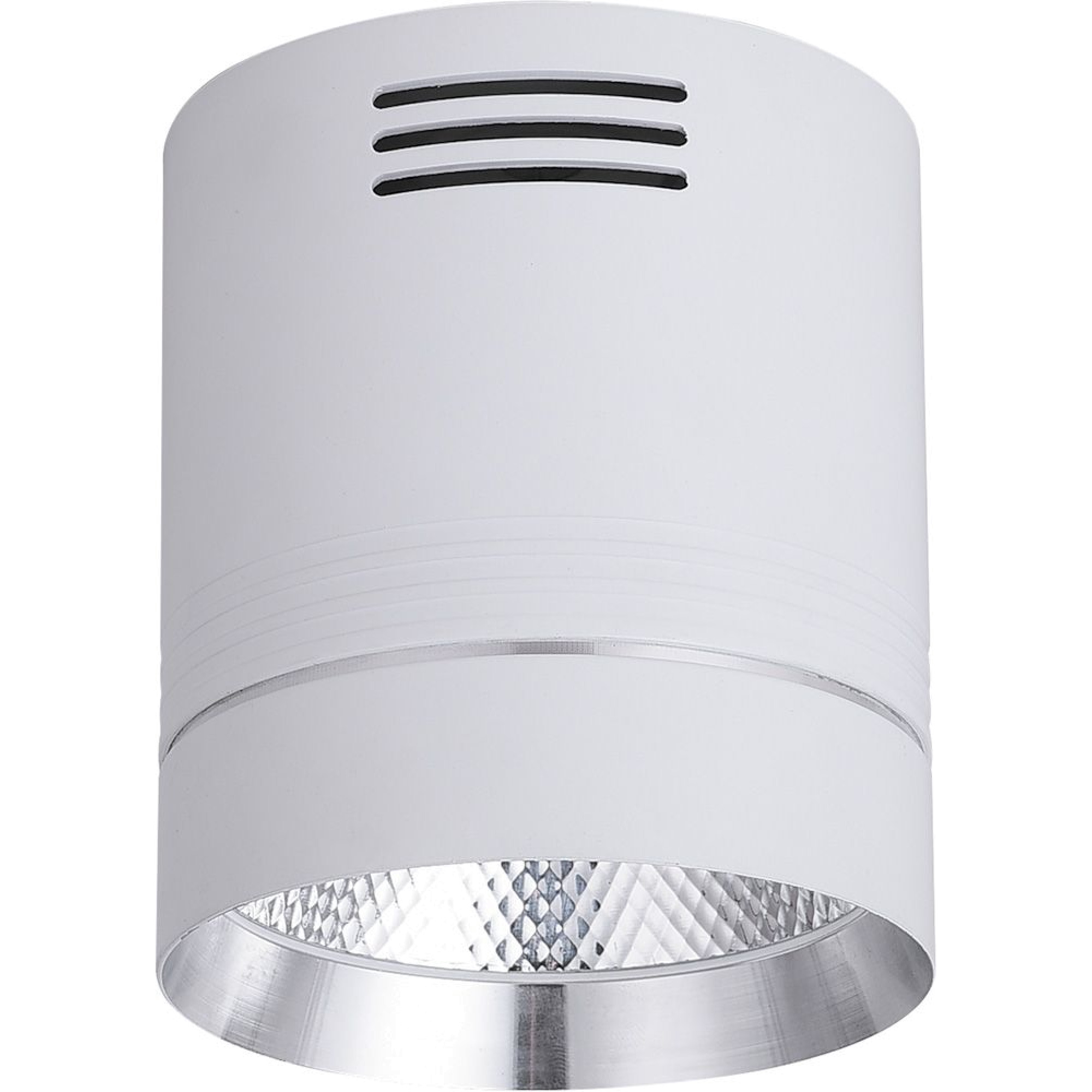 Светильник накладной светодиодный AL521, 10W, 900Lm белый c хром кольцом Feron (распродажа)