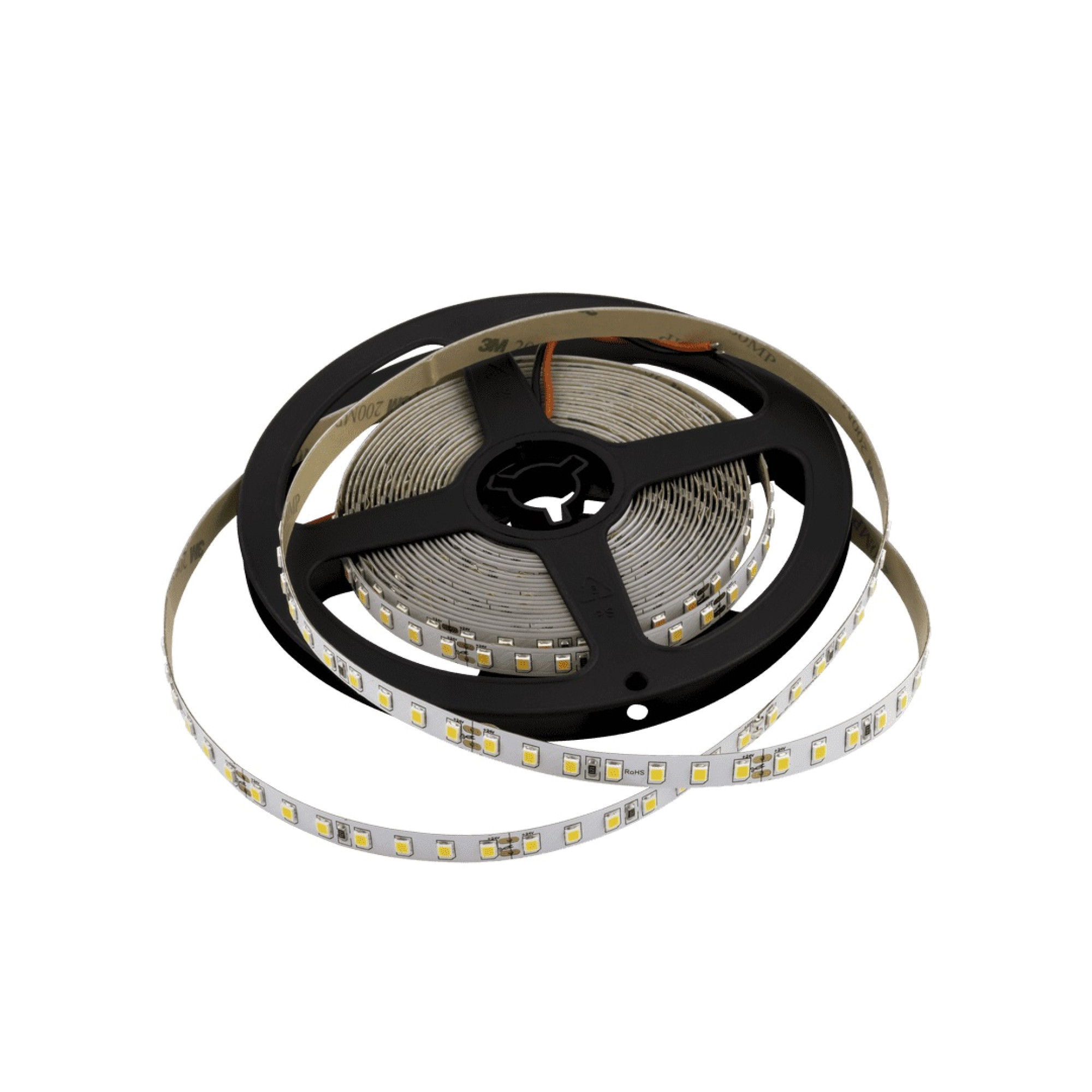 Лента светодиодная ПРО SMD2835 126LED/м 13Вт/м 24В IP20 Цвет: Теплый белый (1метр) CE SWG