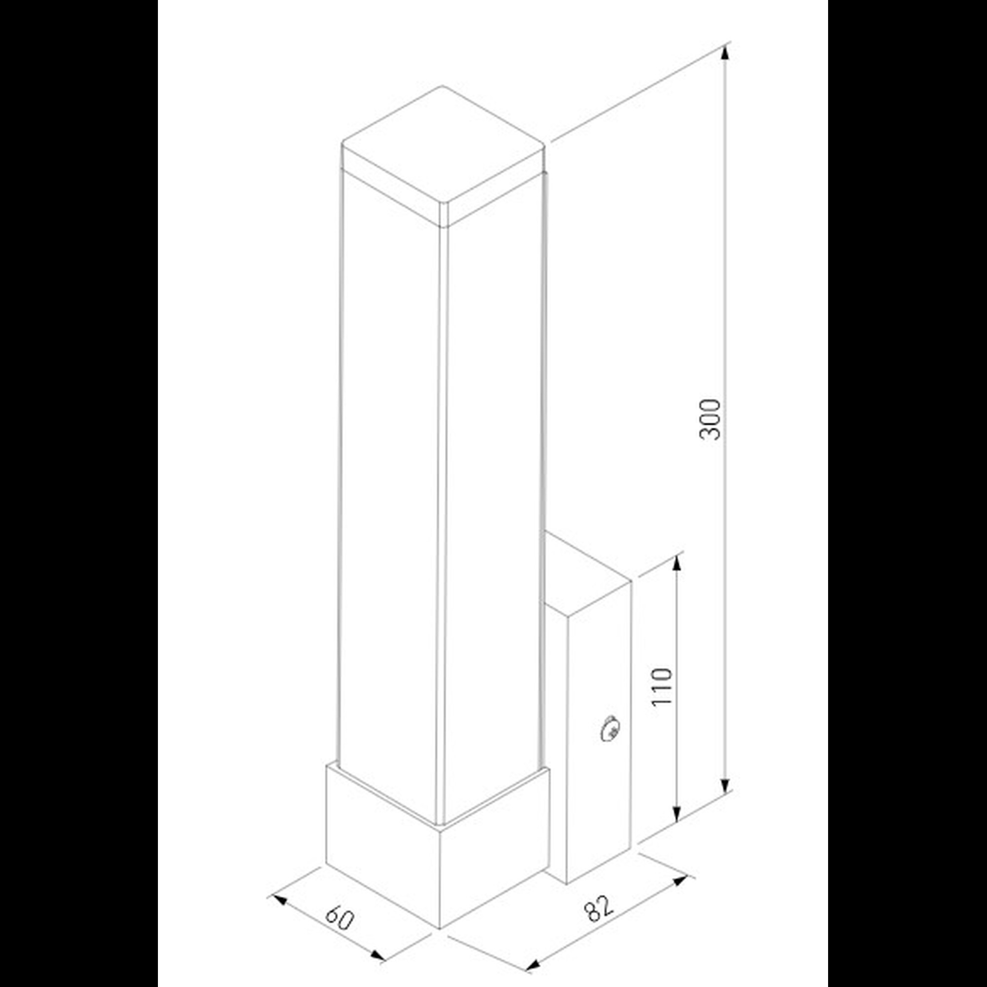 Накладной настенный LED светильник Jimy LED белый MRL LED 1110