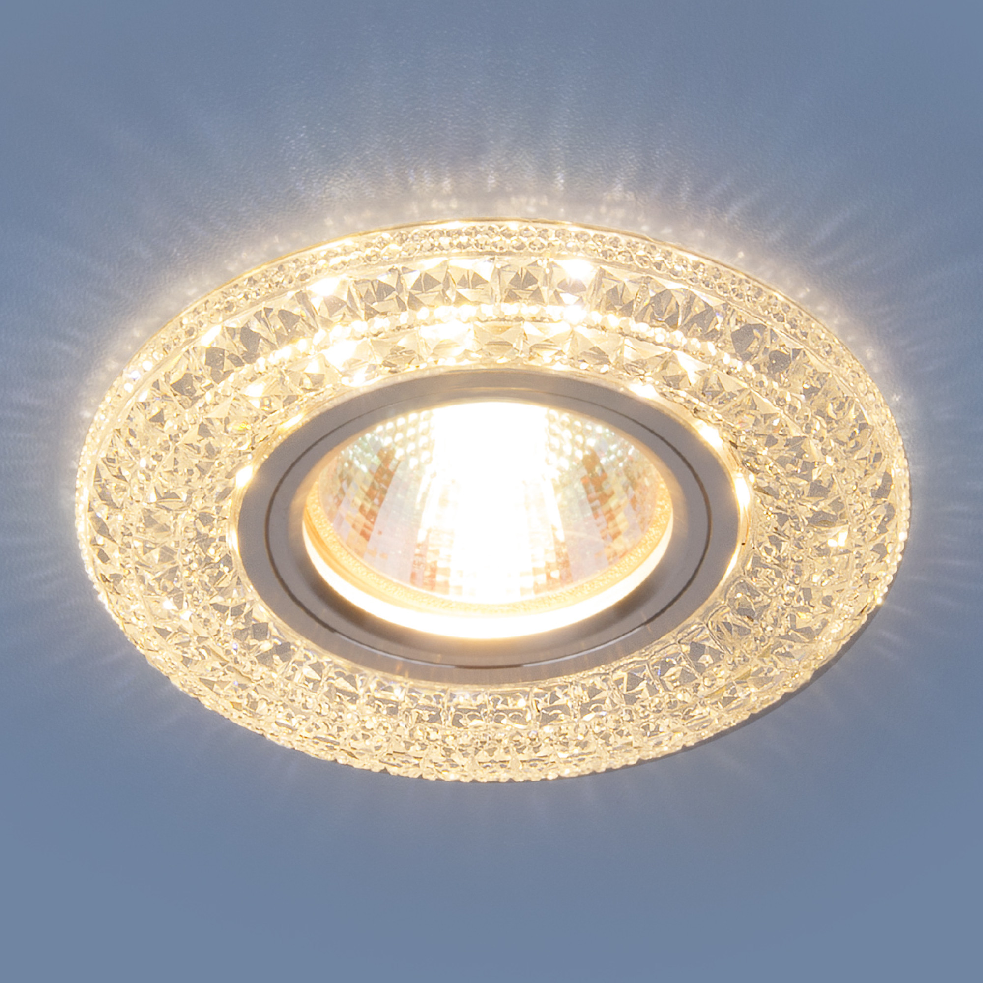 Светильник встраиваемый с подсветкой 2160 MR16 прозрачный Elektrostandard (распродажа)