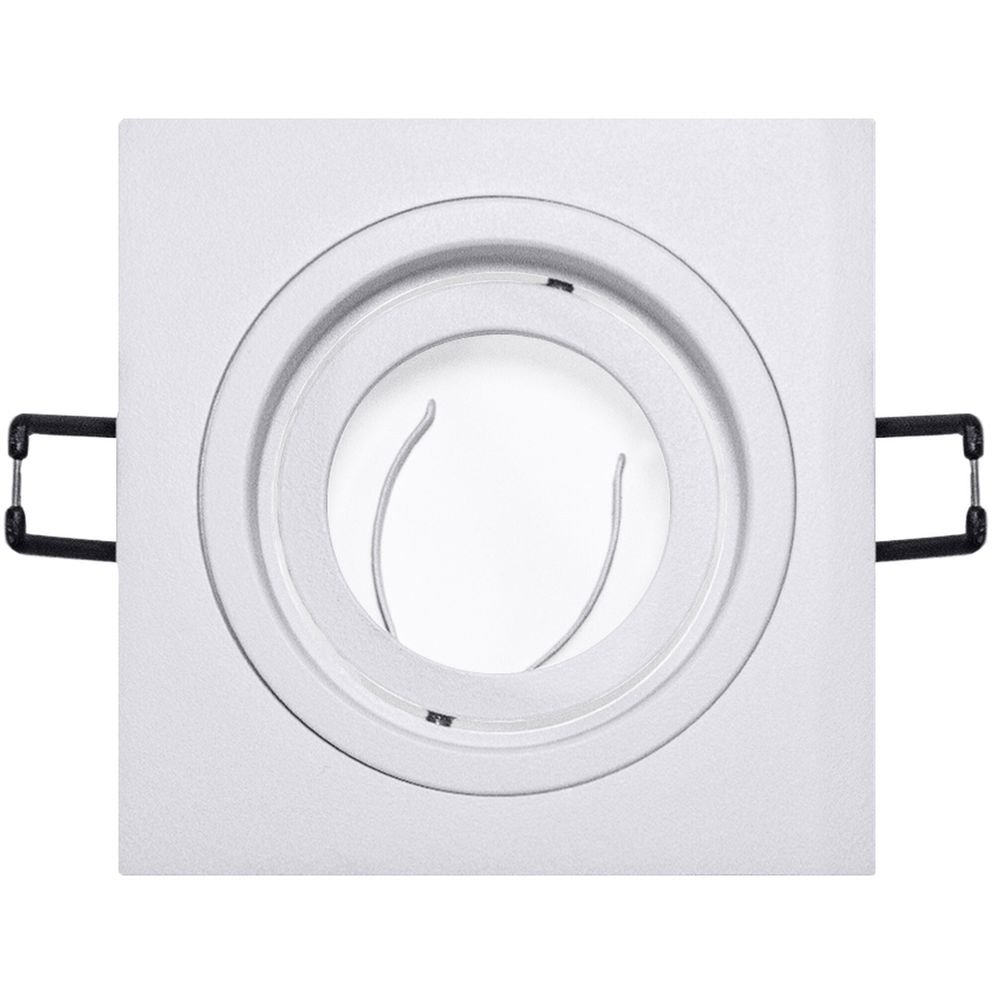 Светильник встраиваемый поворотный GU5.3 (MR16) квадрат 010110 Белый SignImpress