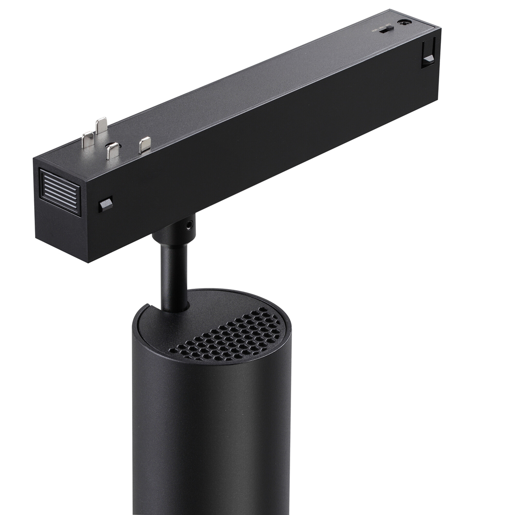 359958 PORT NT25 220 черный Трековый светильник с переключ. цв. темпер. IP20 LED 3000К4000К6000К VECTOR Novotech