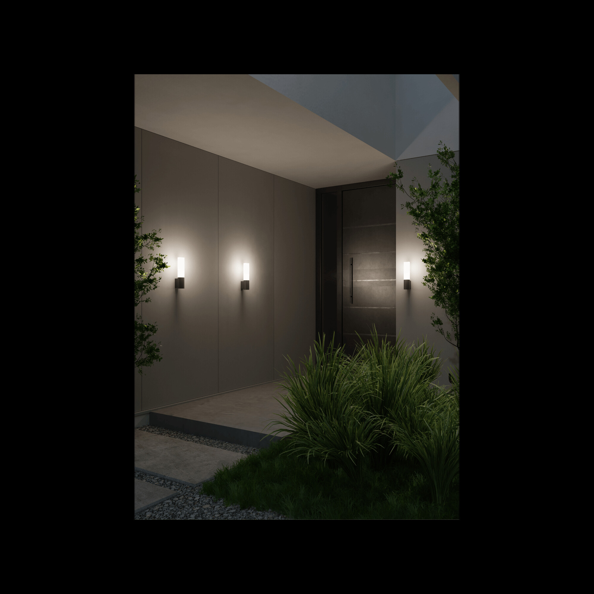 Светильник настенный Факел 6W-220V-WW-IP65 SWG