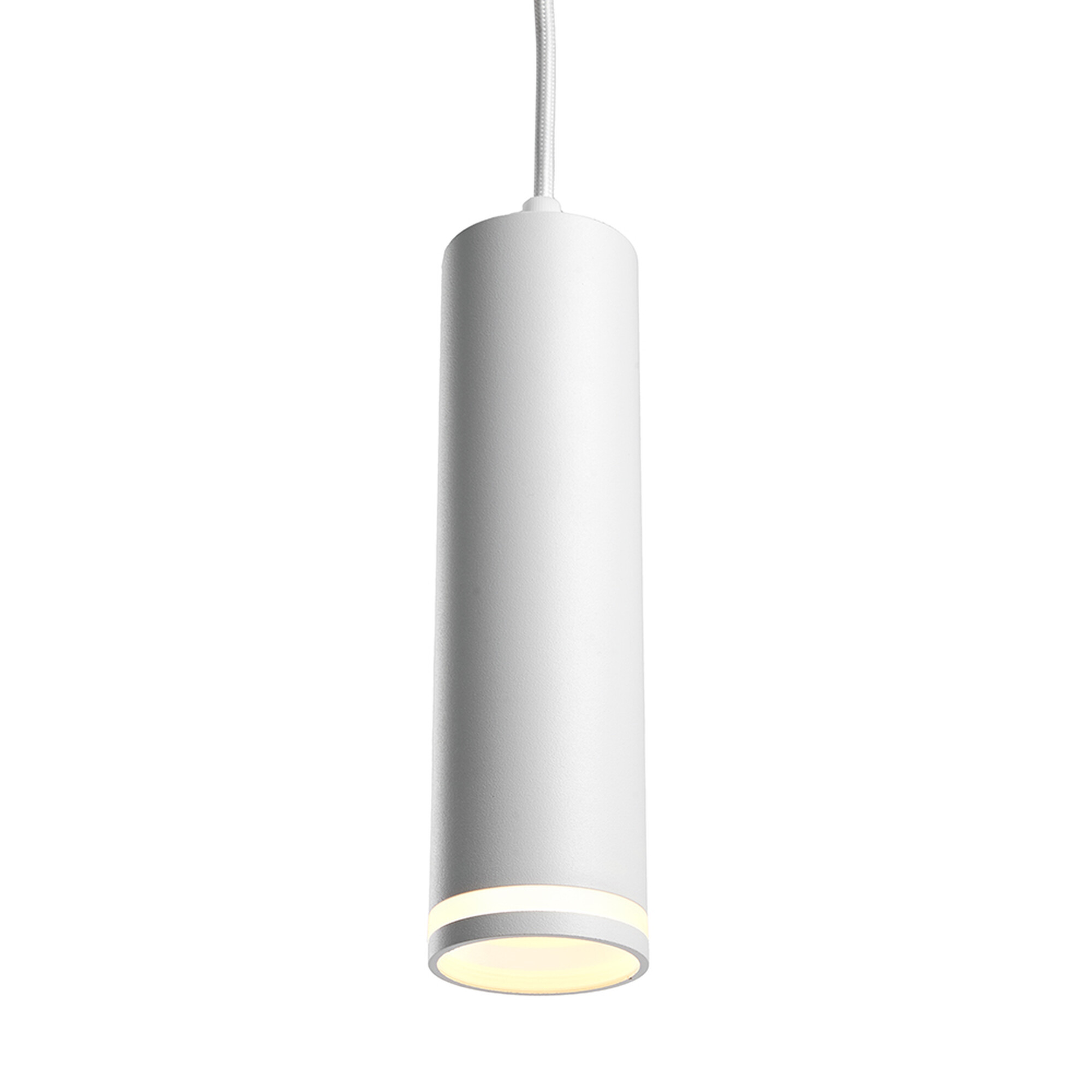 Светильник потолочный на подвесе MR16 35W 230V, белый D55*H200 ML1708 Feron