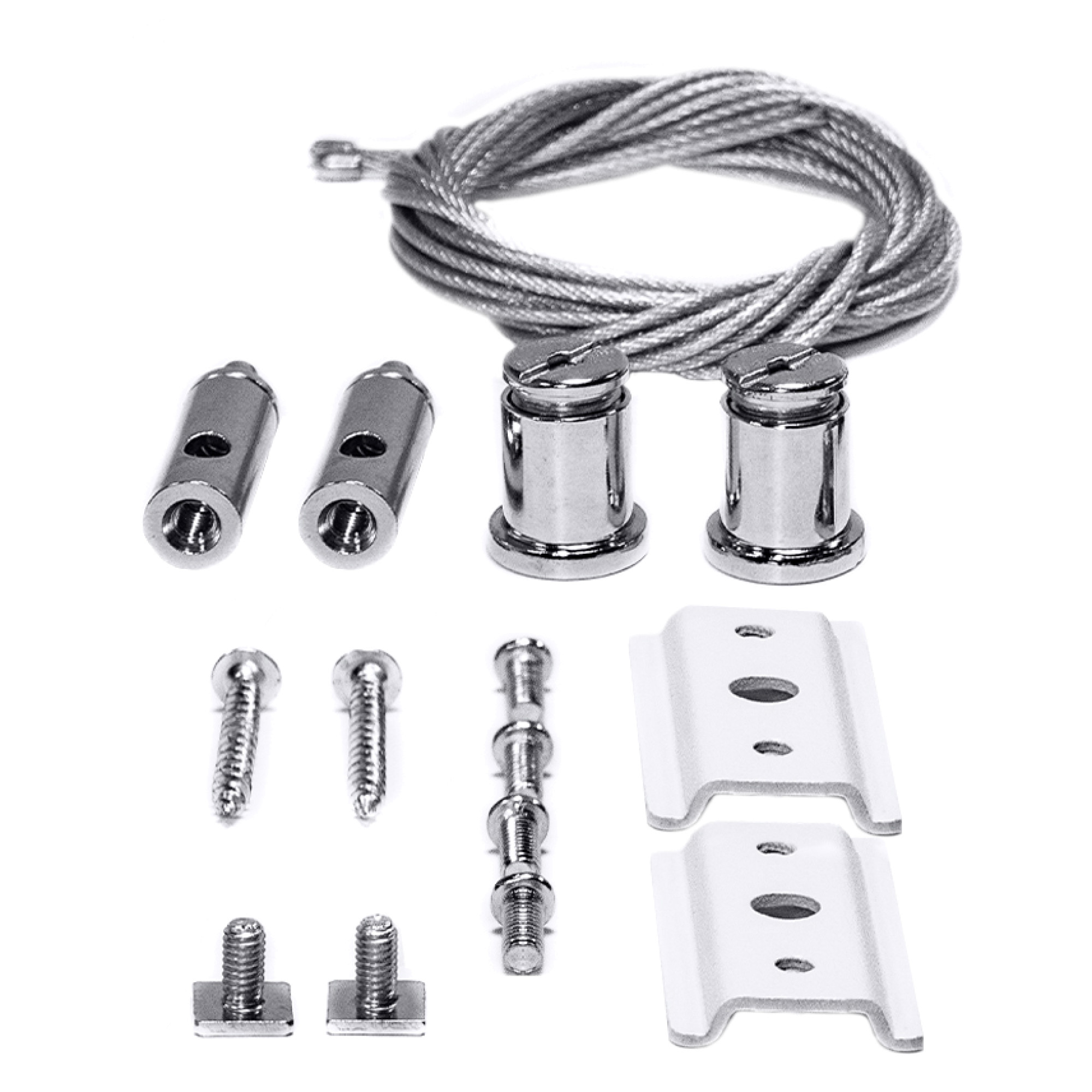 Тросовый подвес для шинопровода Белый 1,5м 1комп. SignImpress