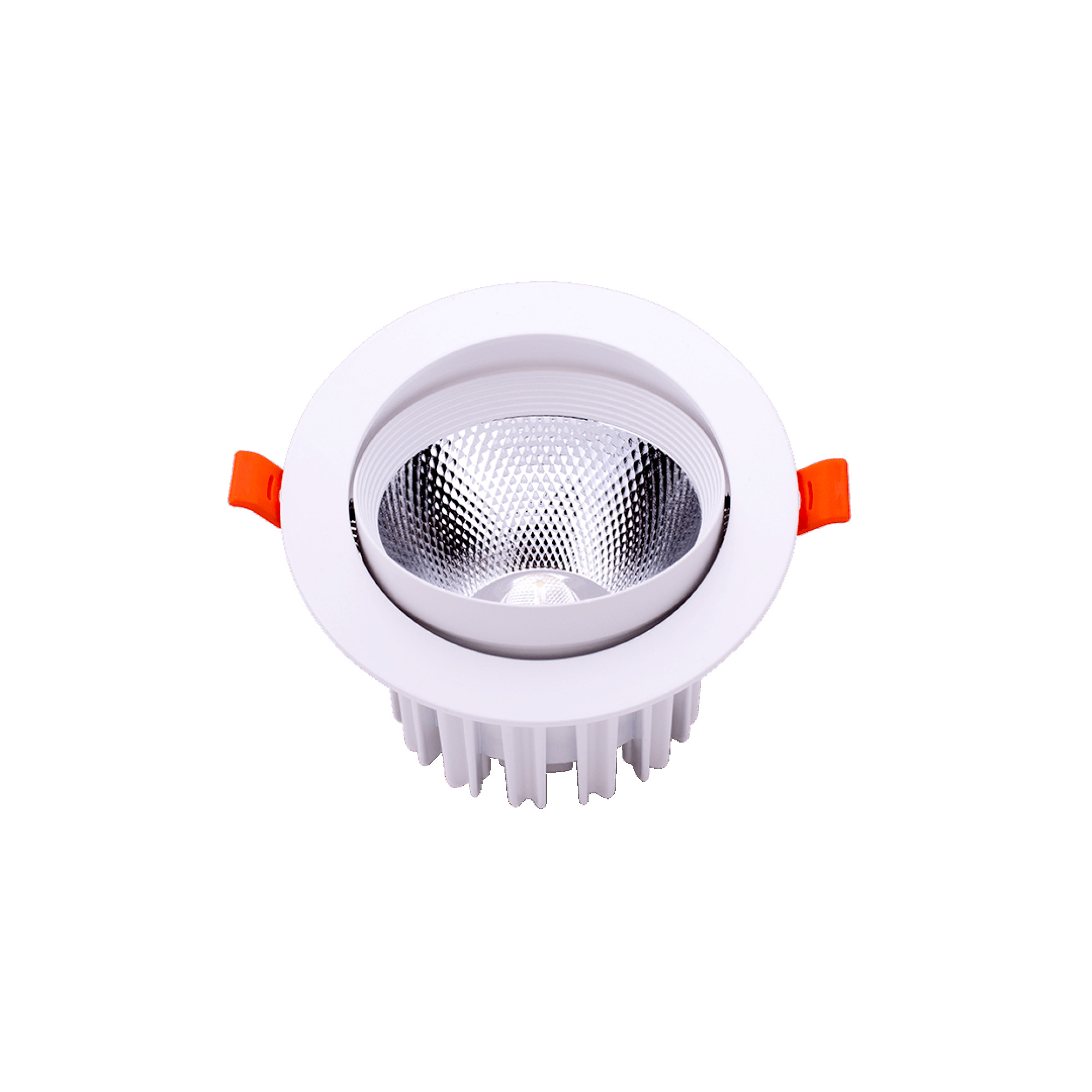 Светильник встраиваемый наклонный DL-KZ белый 7Вт IP20 Нейтральный белый (4000К) SWG