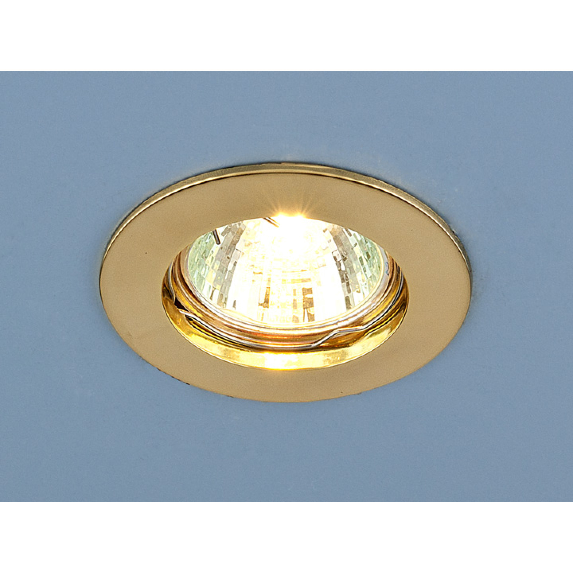 Светильник встраиваемый 863 MR16 стандарт золото Elektrostandard (распродажа)