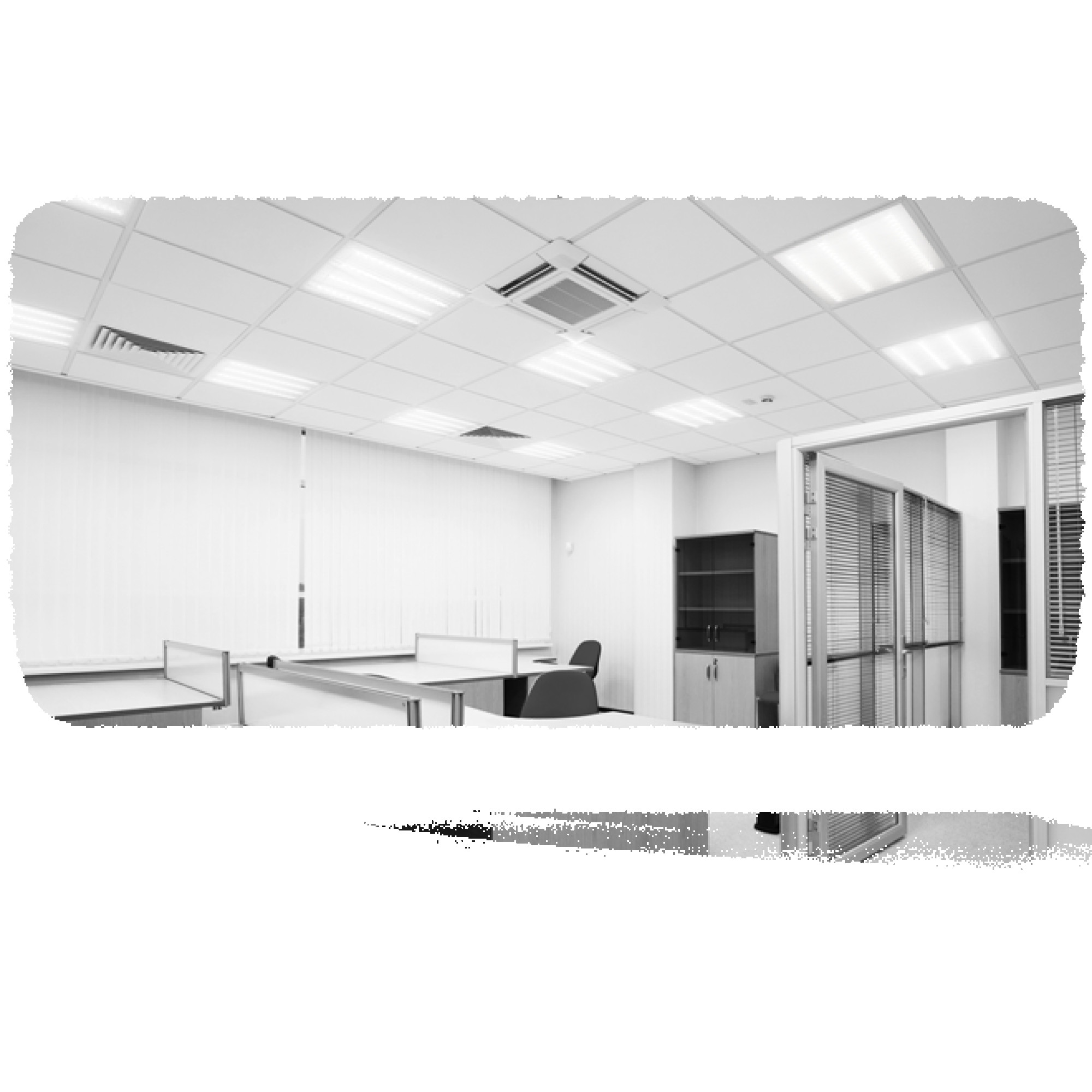 Светильник светодиодный PPL 595/U 36w 4000K 3000Lm IP40 (85mA) AC200-240V Jazzway