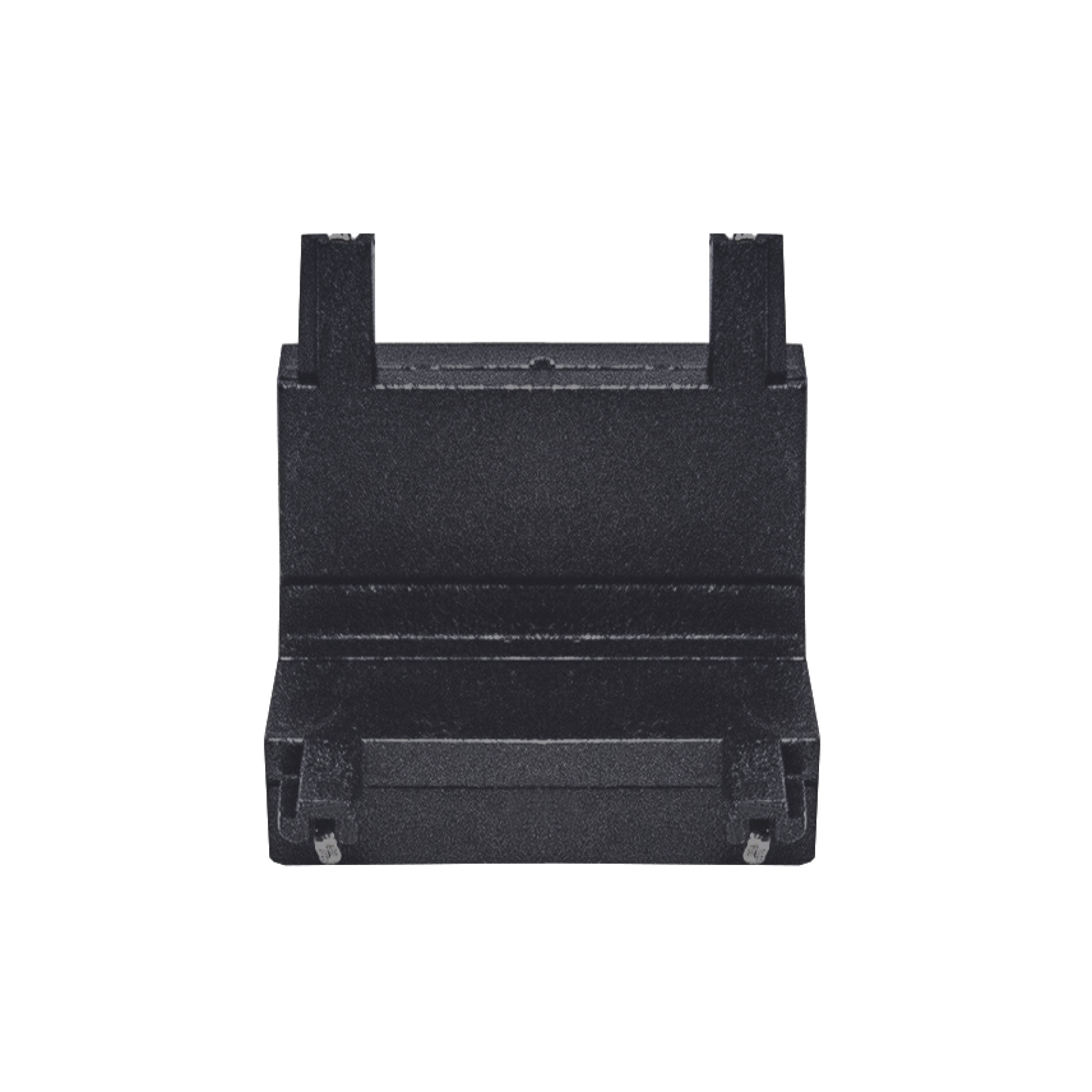 Коннектор угловой 90гр к шинопроводу однофазному магнитному Thin Чёрный SignImpress