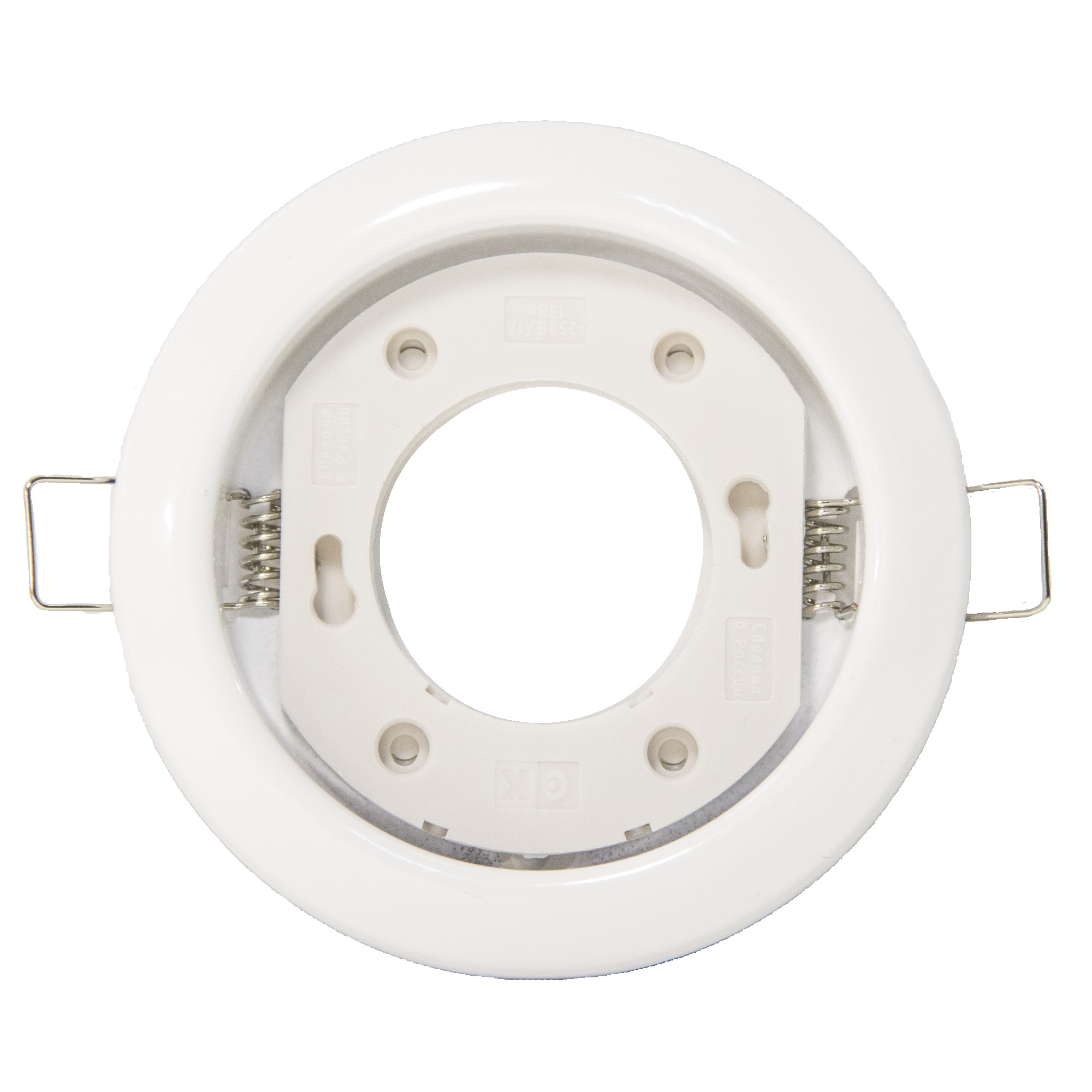 Светильник встраиваемый GX53 U белый (85шт в коробке) - 1 штука