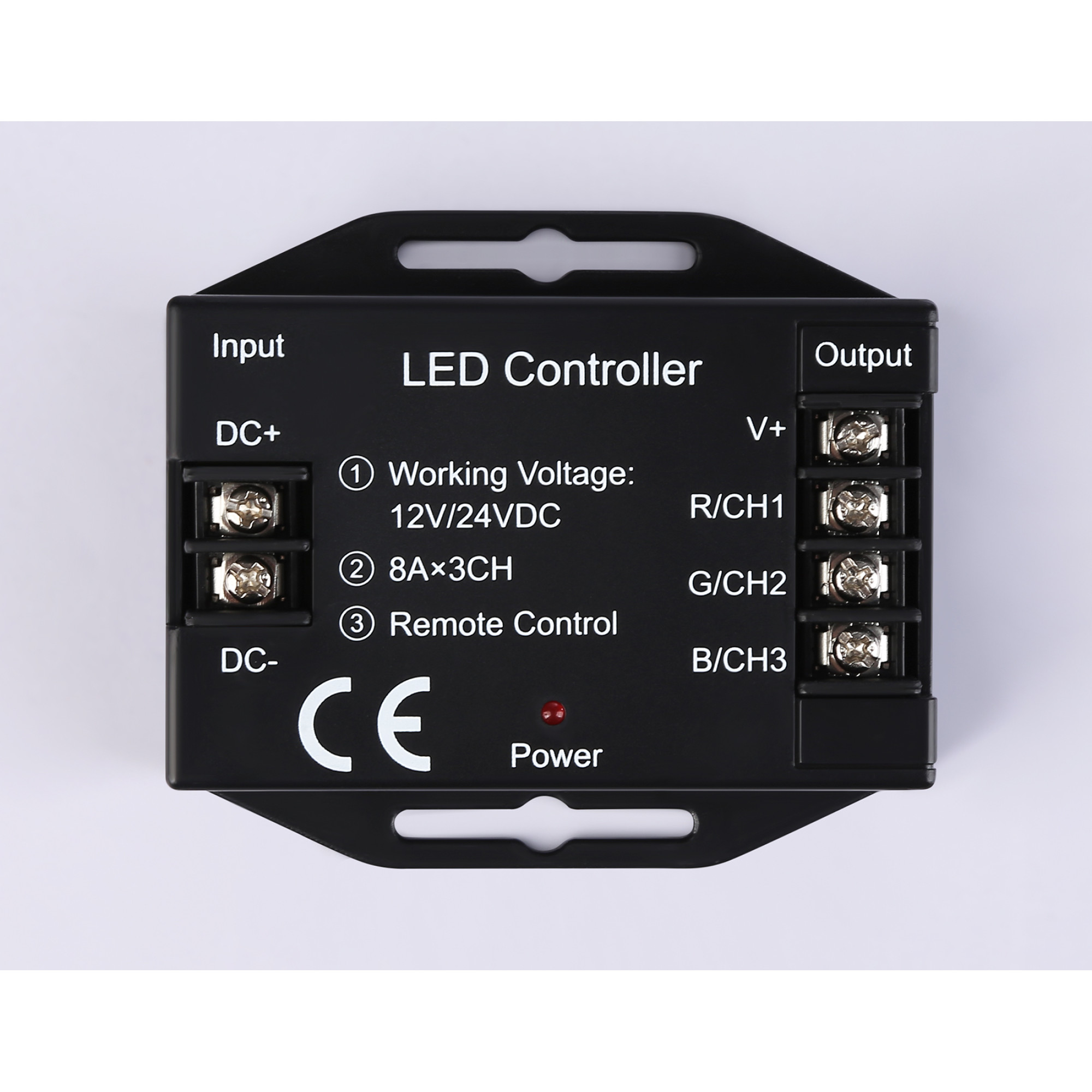 Контроллер для светодиодных лент RGB 2.4G 24A 12V 288W/ 24V 576W Ambrella light