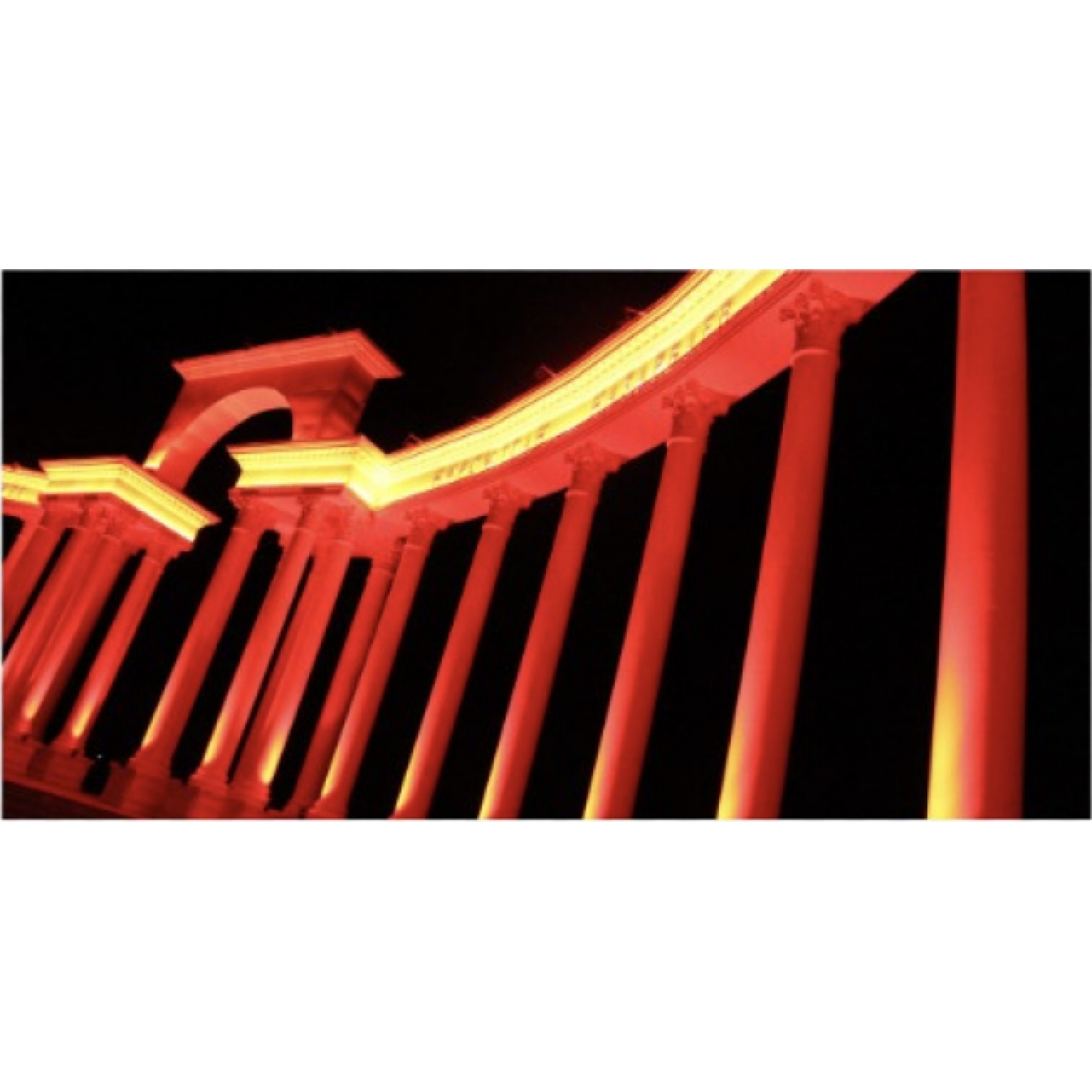 Прожектор линейный архитектурный WLN DMX 24В 36Вт RGB 10*60˚1m SignImpress