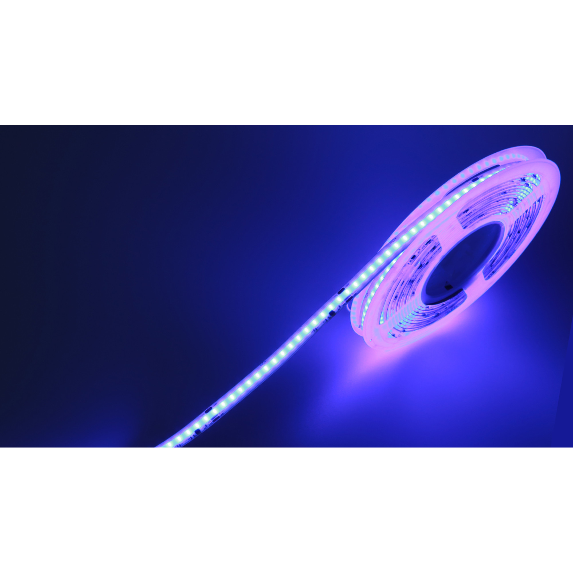 Лента светодиодная ПРО COB, 480 LED/м, 12 Вт/м, 24В, IP20, Цвет: RGB SPI (1м.) SWG 