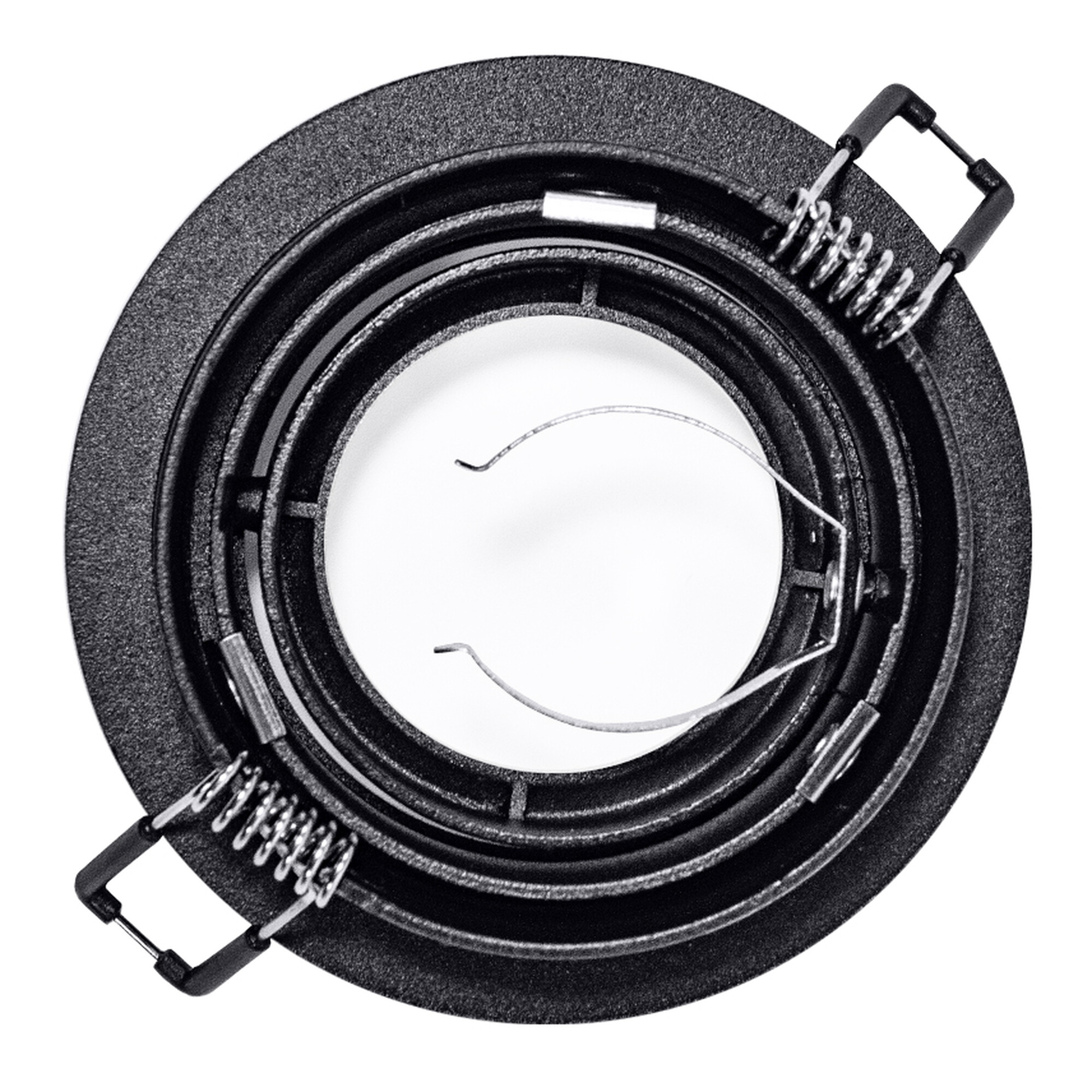 Светильник встраиваемый поворотный GU5.3 (MR16) круг 010101 Чёрный SignImpress