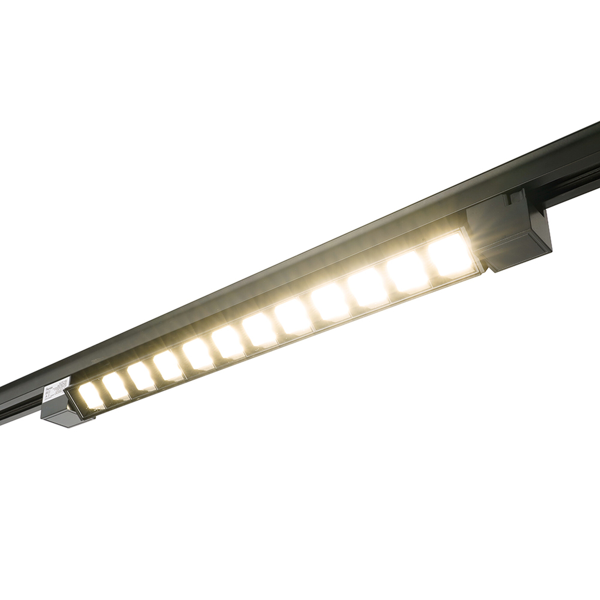 Светильник трековый светодиодный на шинопровод 30W, 2700 Lm, 4000К, 60 градусов, черный, AL230 серия LensFold Feron