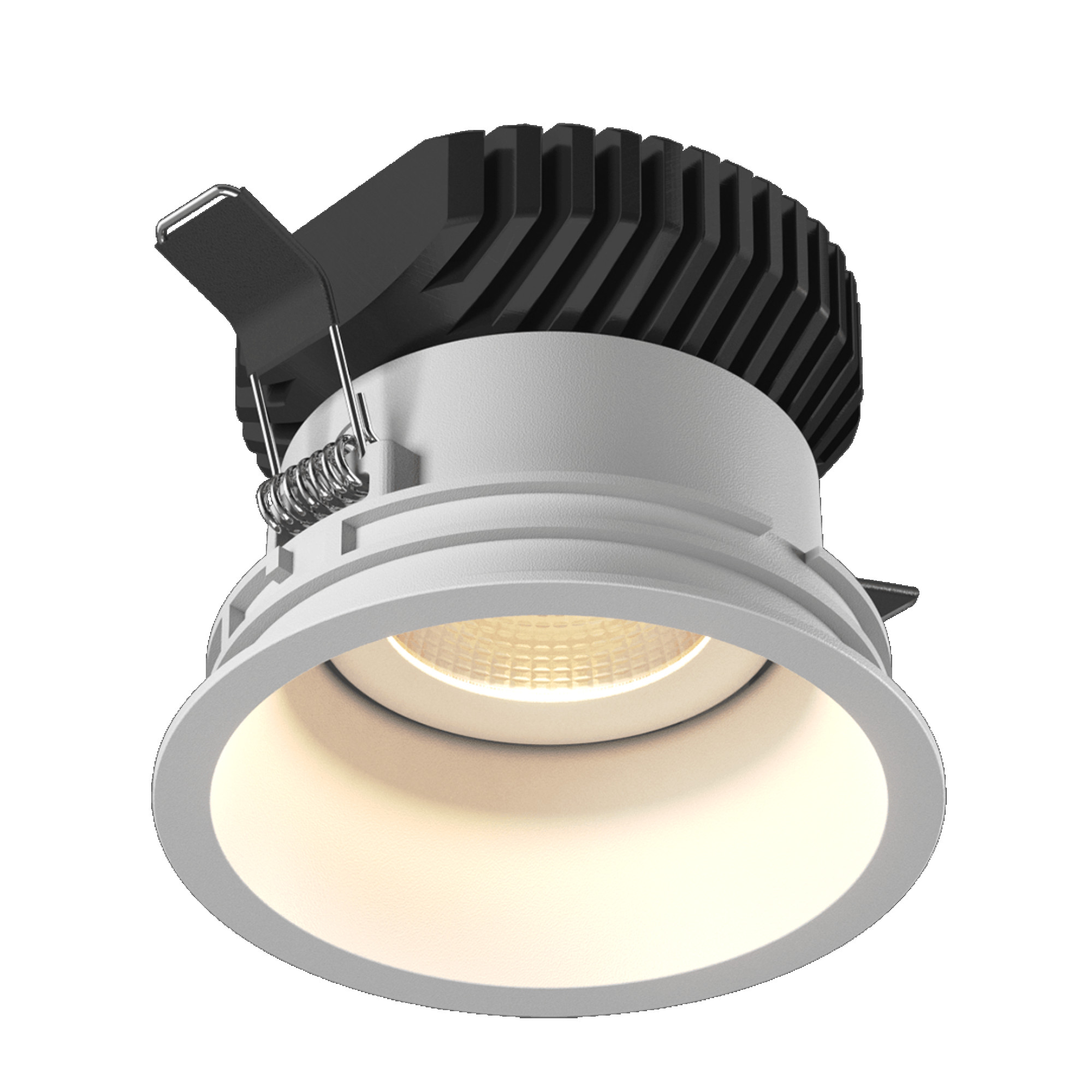 Корпус светильника встраиваемый наклонный COMBO-41-WH, белый, IP20 SWG