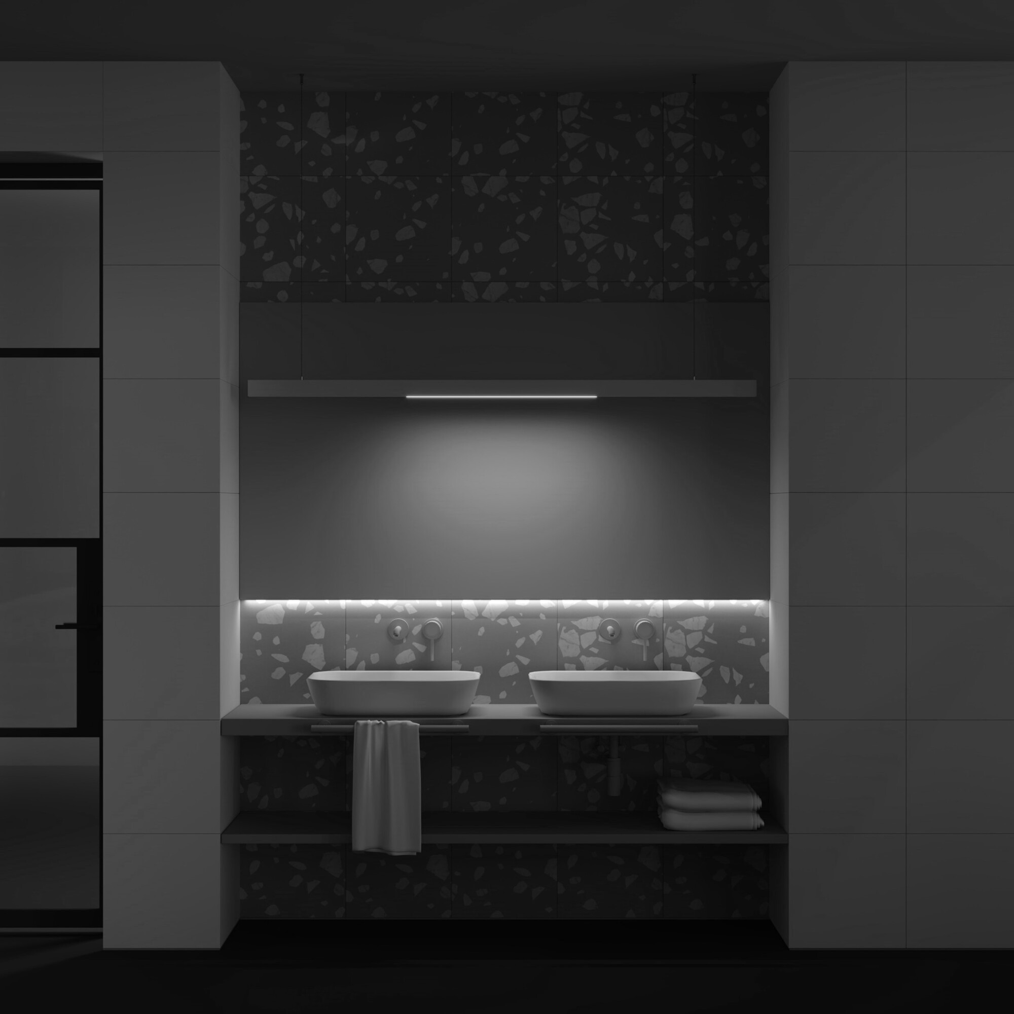 Трековый светильник Basis Exility 4000K 24Вт 120° Maytoni