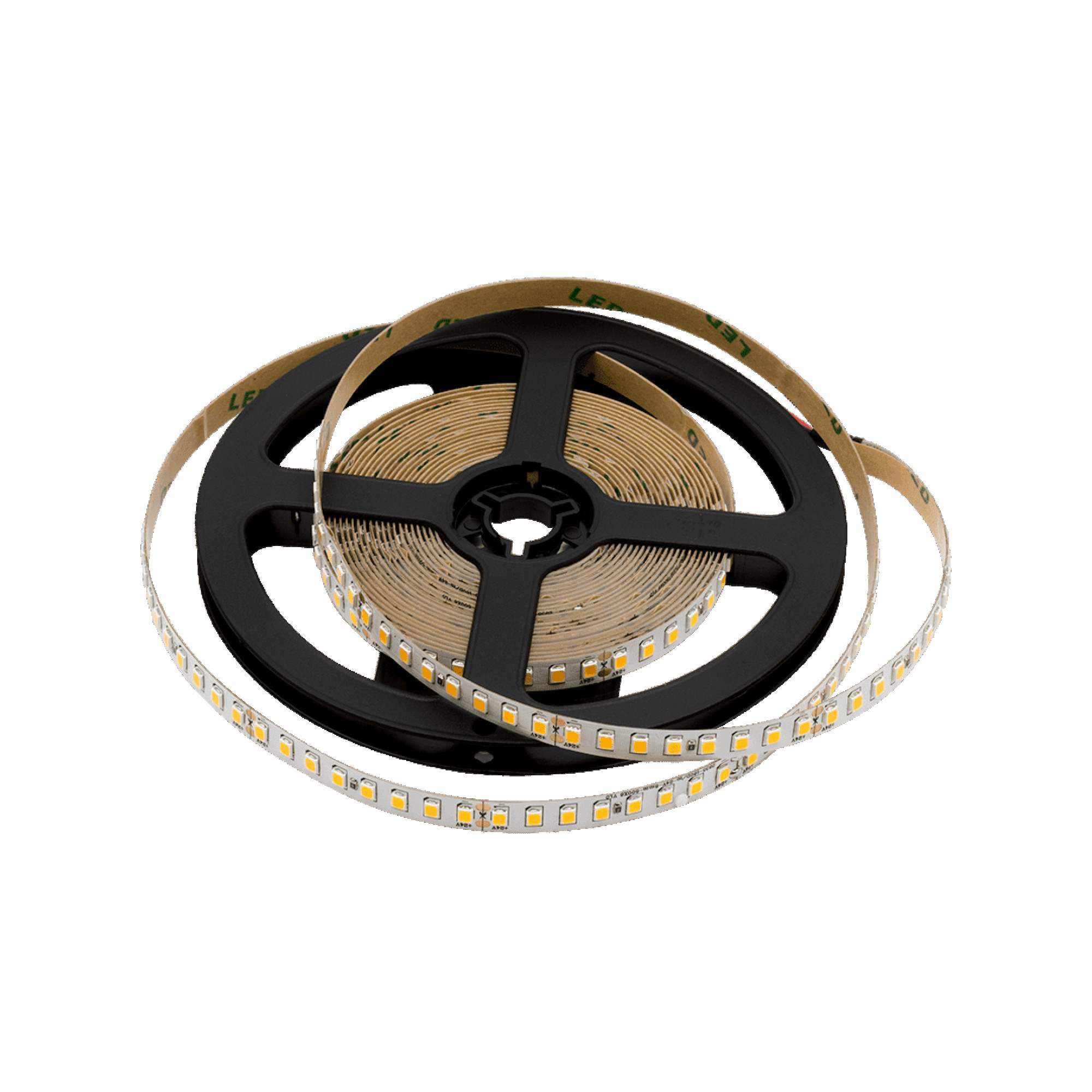 Лента светодиодная ПРО SMD2835 160LED/м 14,4Вт/м 24В IP20 Цвет:Теплый белый (1метр) SWG