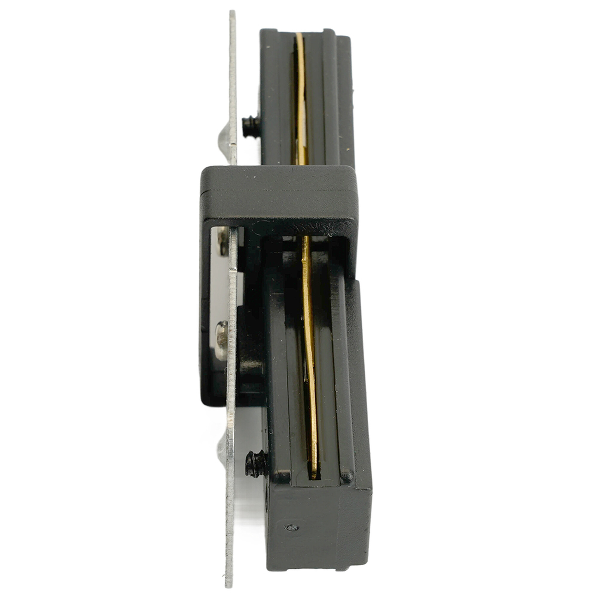 Коннектор прямой для шинопровода, чёрный, LD1020 для CAB1007 Feron