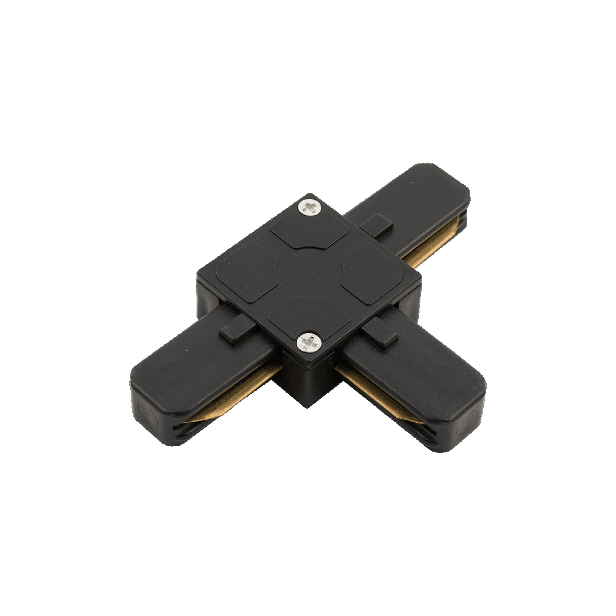 Коннектор T для трековых систем (чёрный) SWG