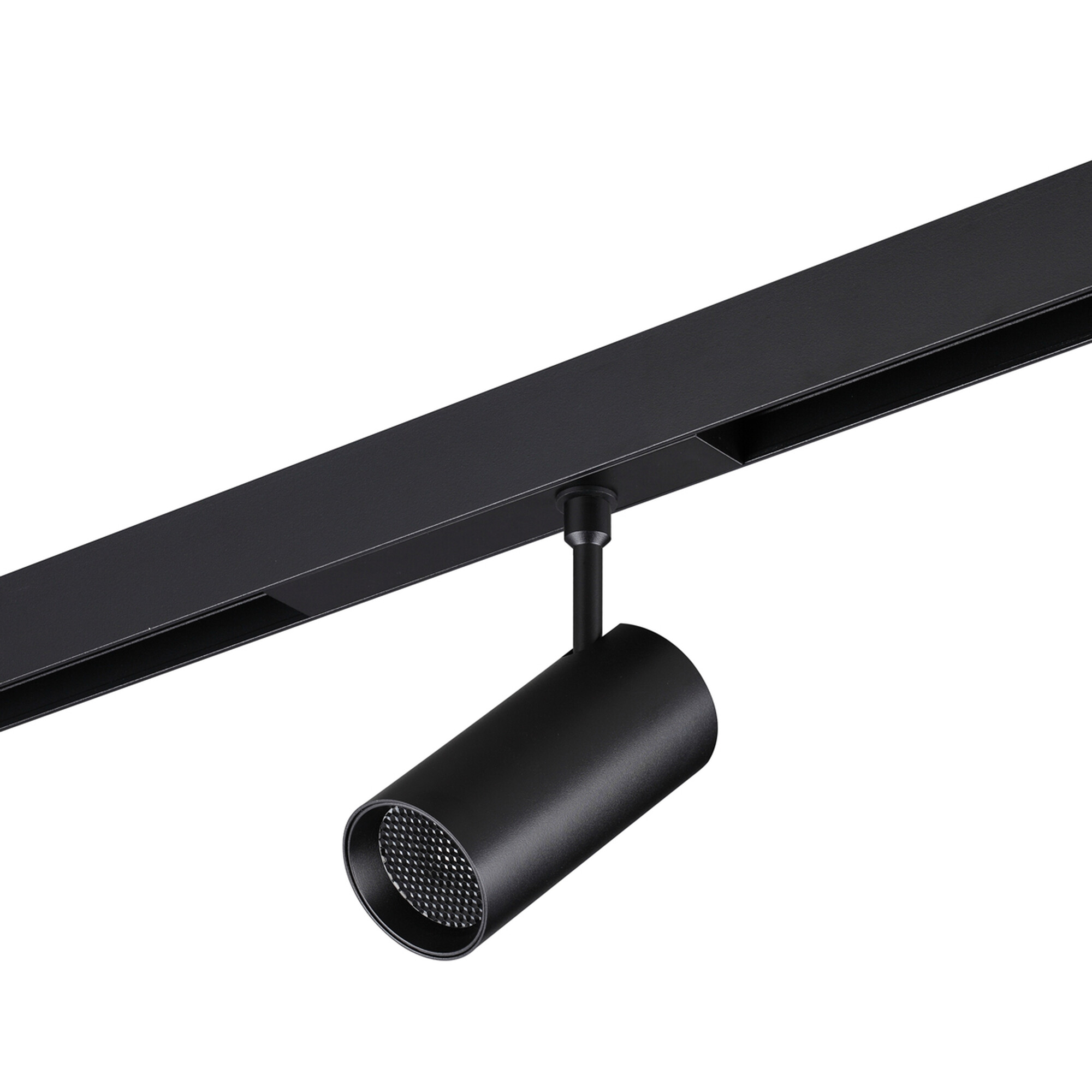 359958 PORT NT25 220 черный Трековый светильник с переключ. цв. темпер. IP20 LED 3000К4000К6000К VECTOR Novotech