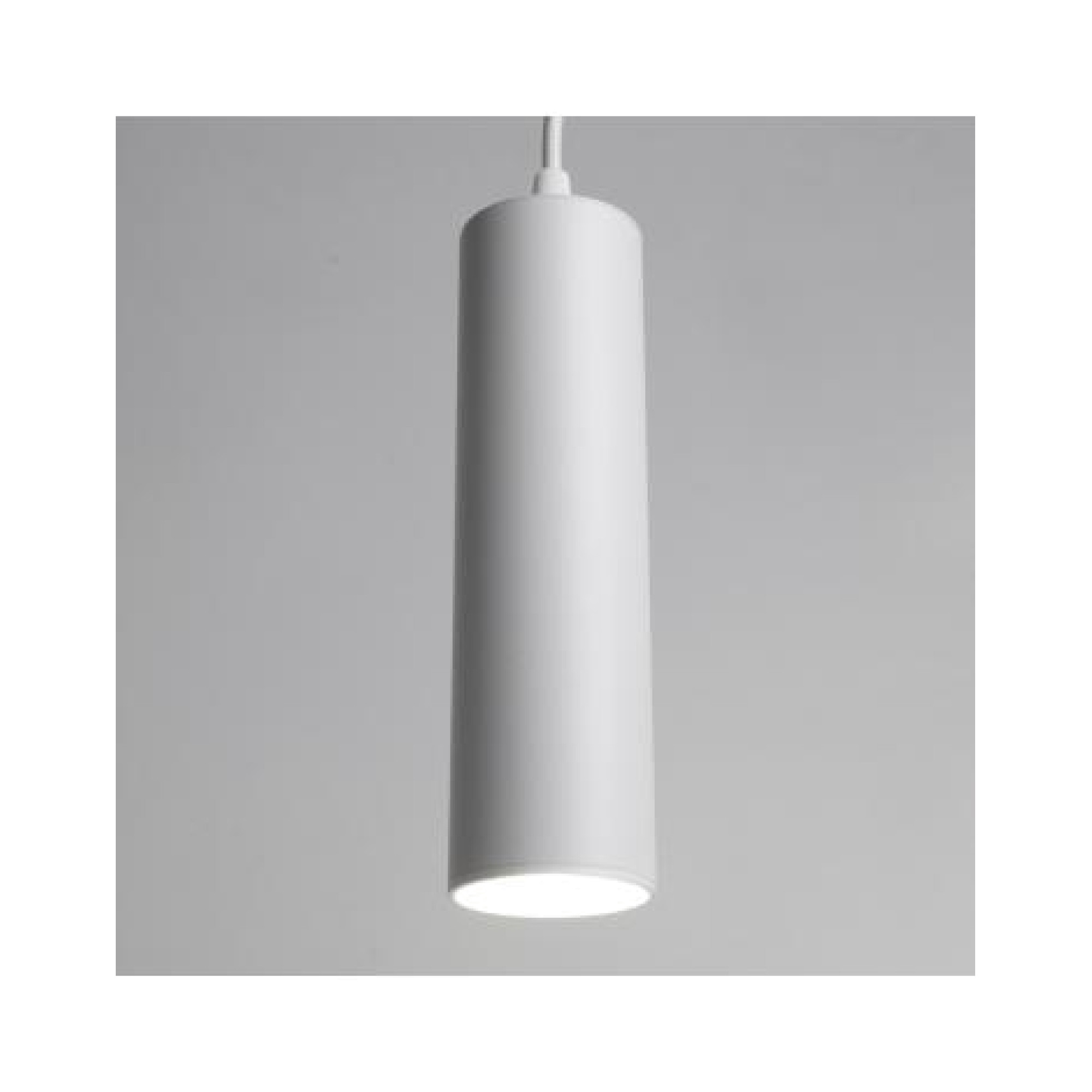 Светильник AL196 трековый однофазный на шинопровод под лампу на подвесе GU10, белый Feron 