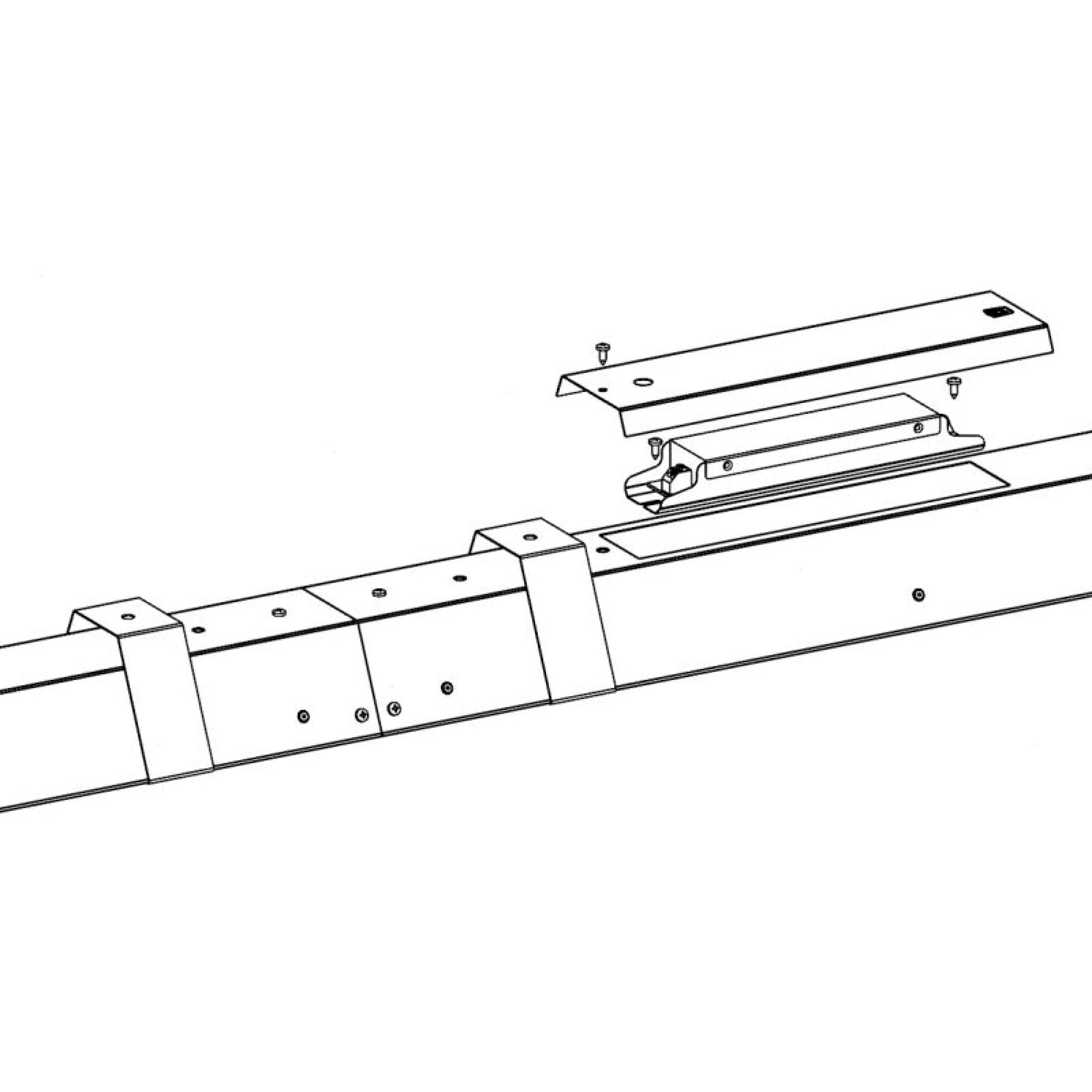 Светильник светодиодный FLL 02-40-850-C90 (40 Вт, 4733 Лм, 1,5 m, 2,7 кг) Ферекс