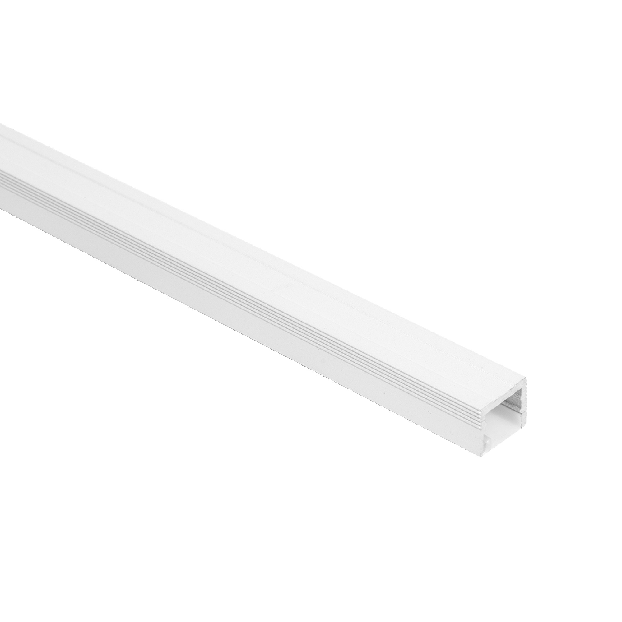 Профиль накладной алюминиевый LS.1613 для однорядной ленты (2.5м) SWG