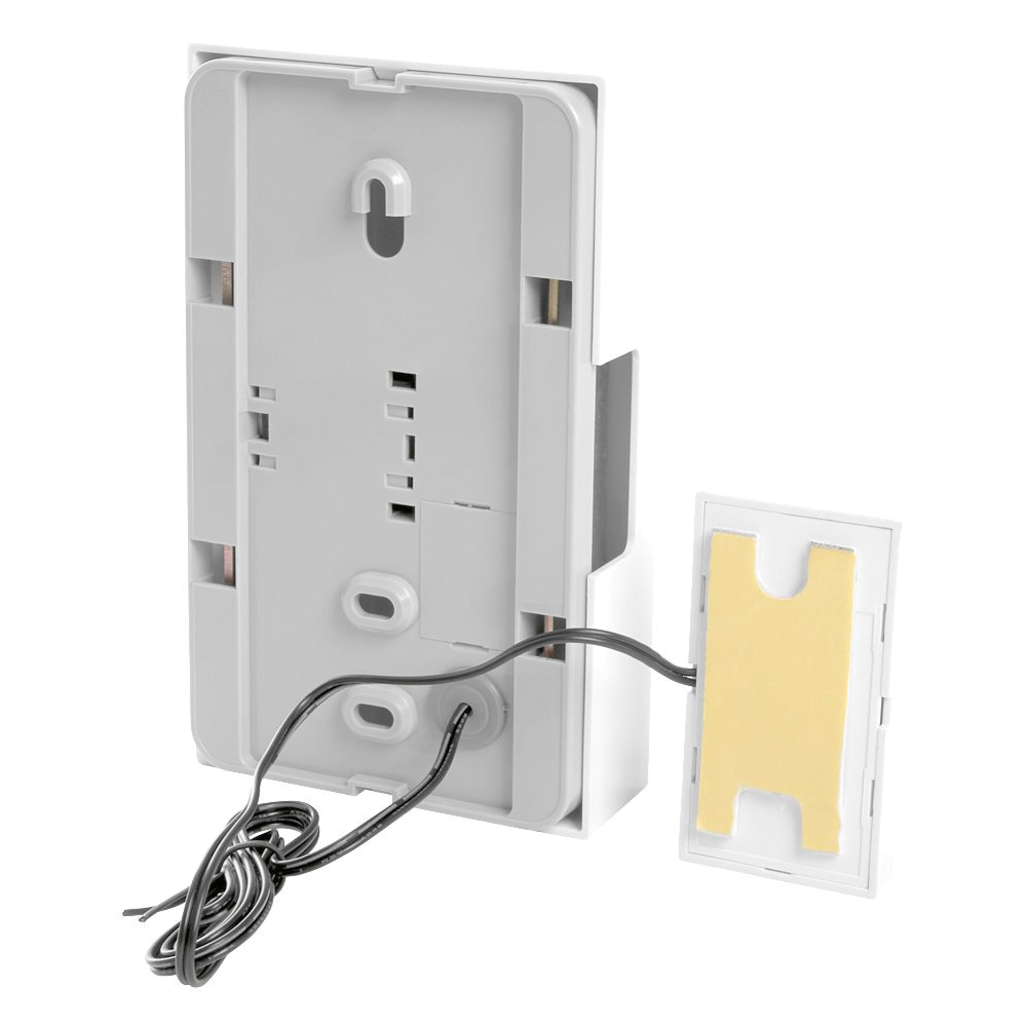 Звонок с кнопкой проводной DB-101 электромеханический белый 230V Feron