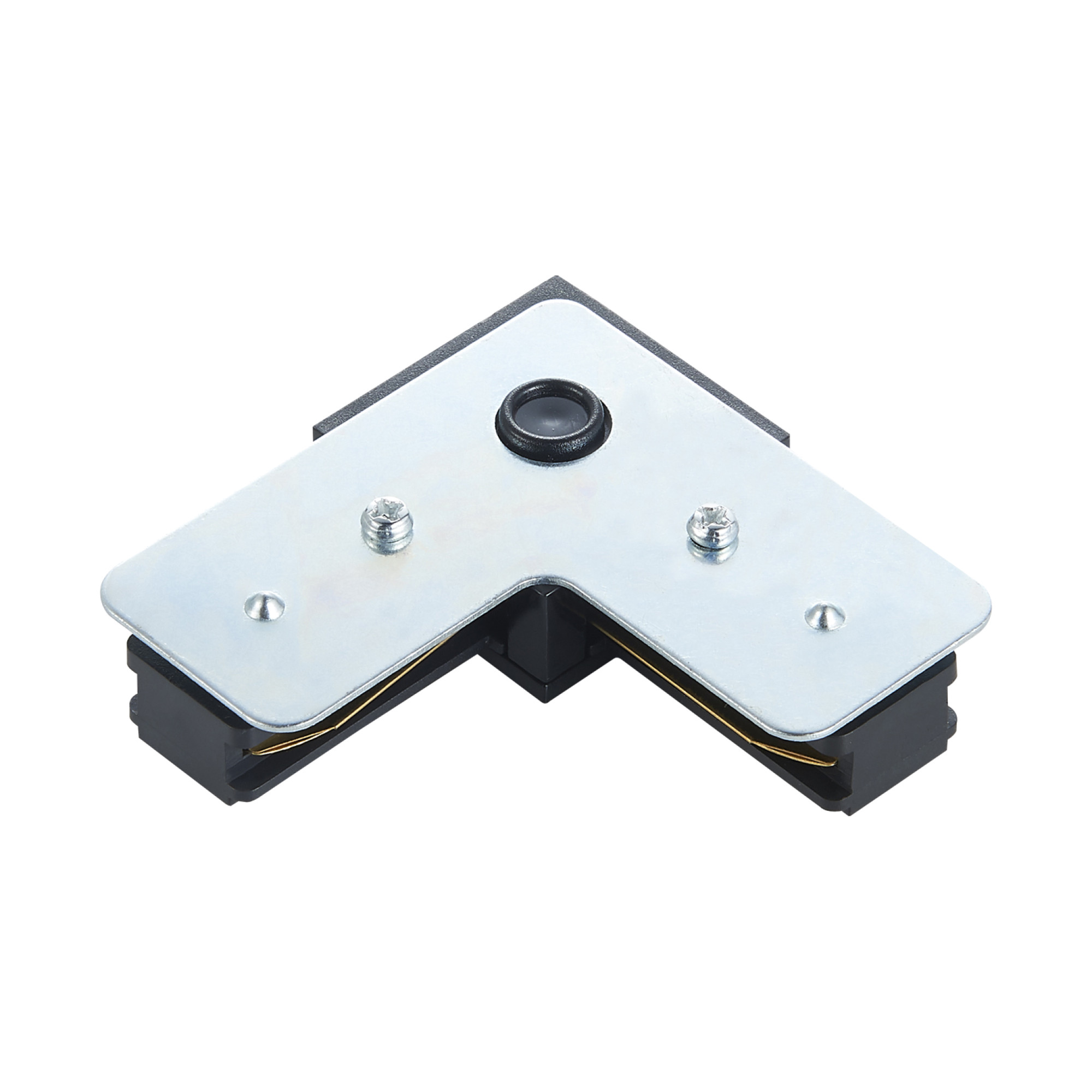 Коннектор L образный к шинопроводу однофазному Standard Чёрный SignImpress