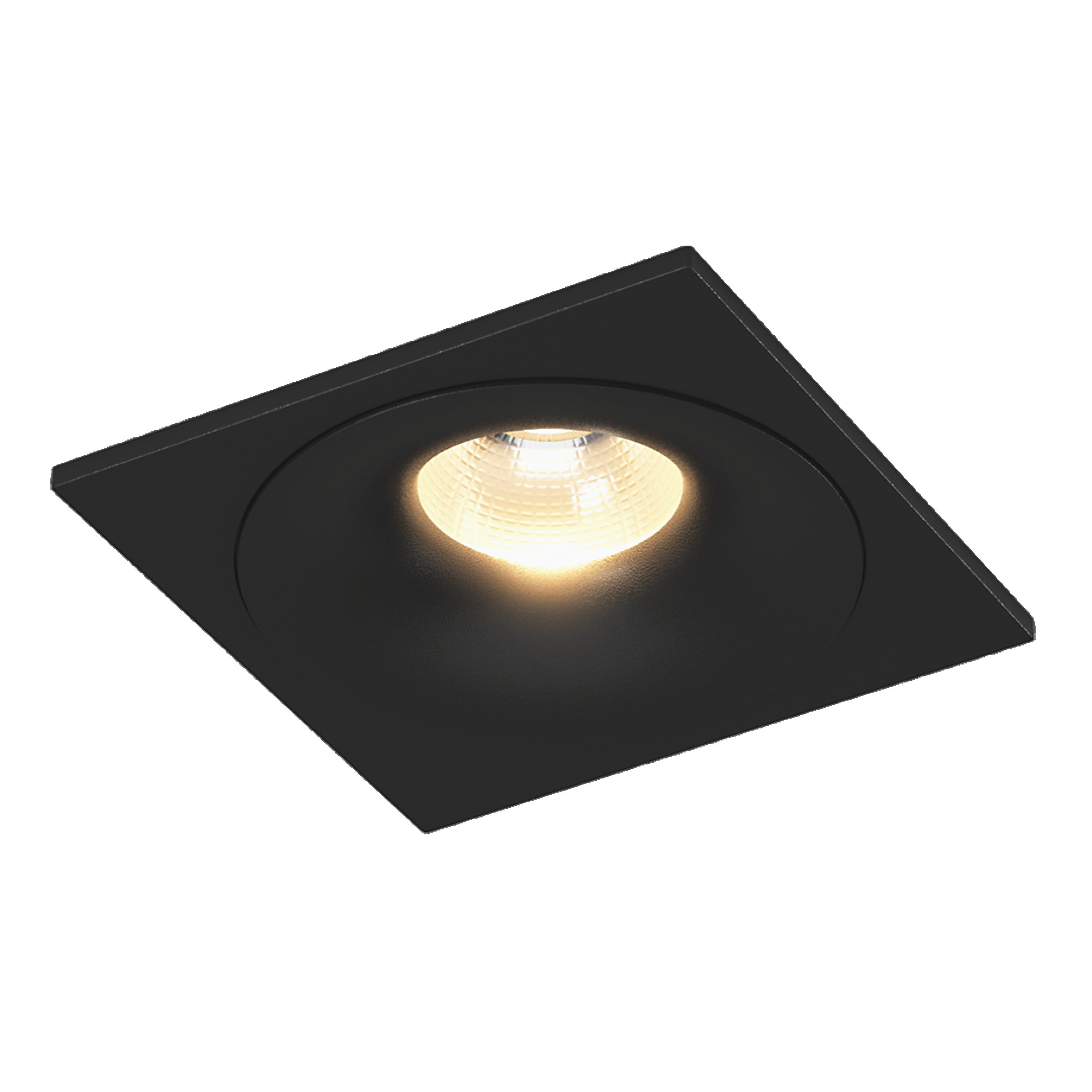 Рамка квадрат для COMBO 4, черная SWG