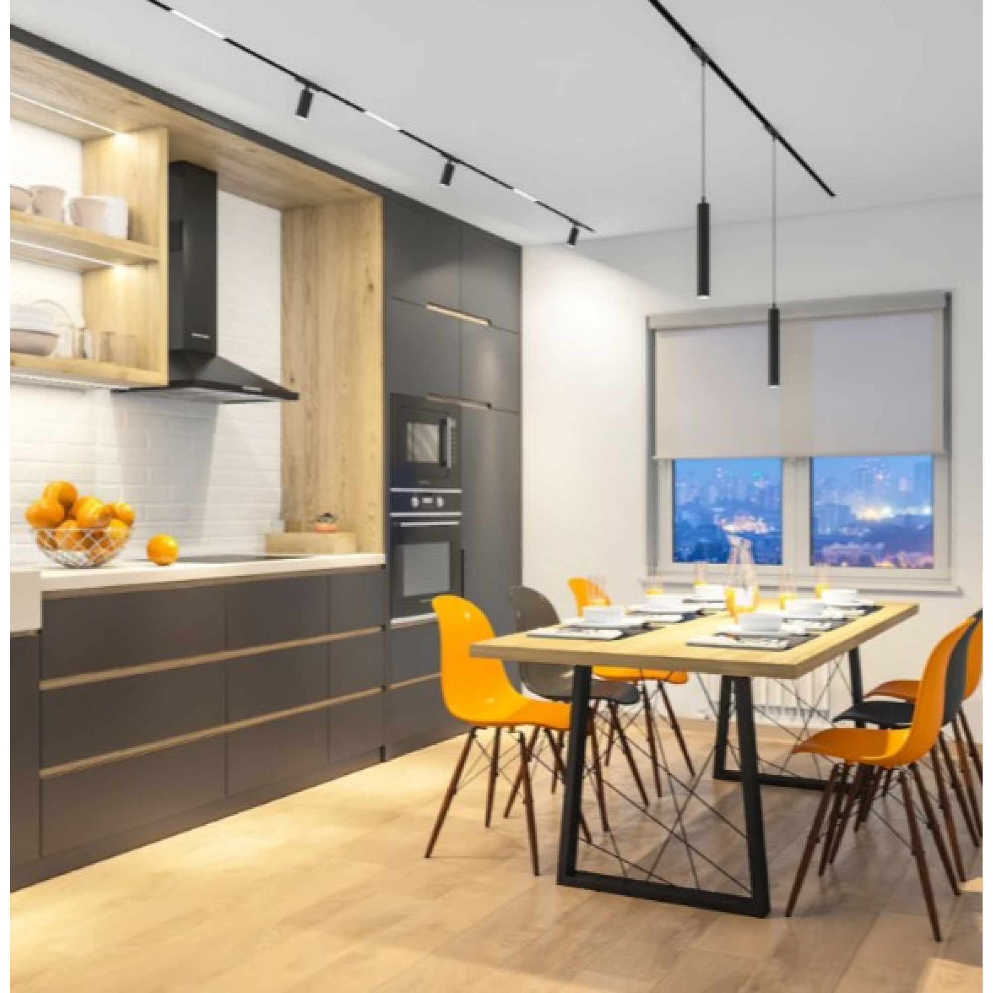 Трековый светильник DK8008-BK Denkirs