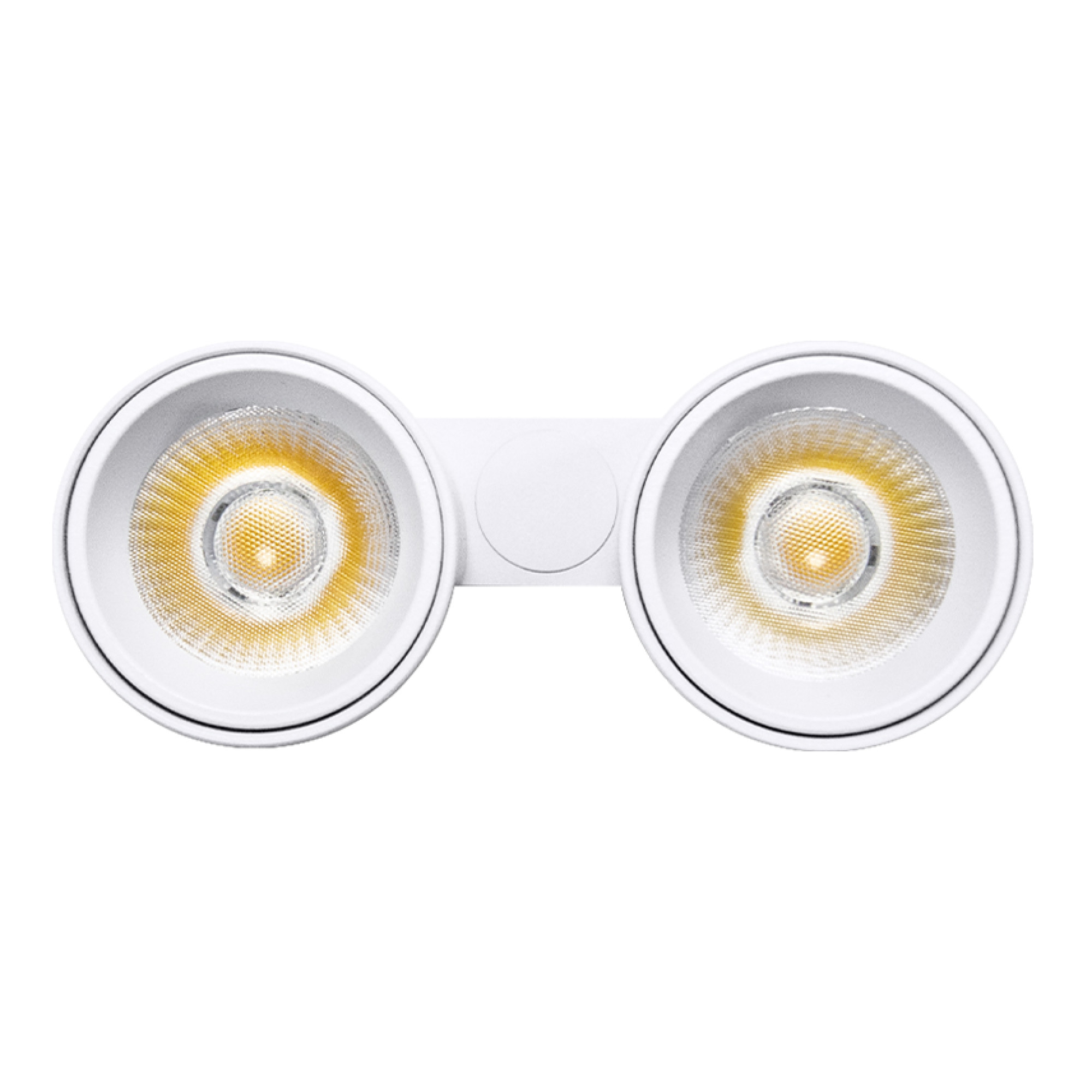 Светильник трековый 1фаза магнитный Inclin-1 двойной Bridgelux 48В 18Вт 4000К Белый 3г SignImpress