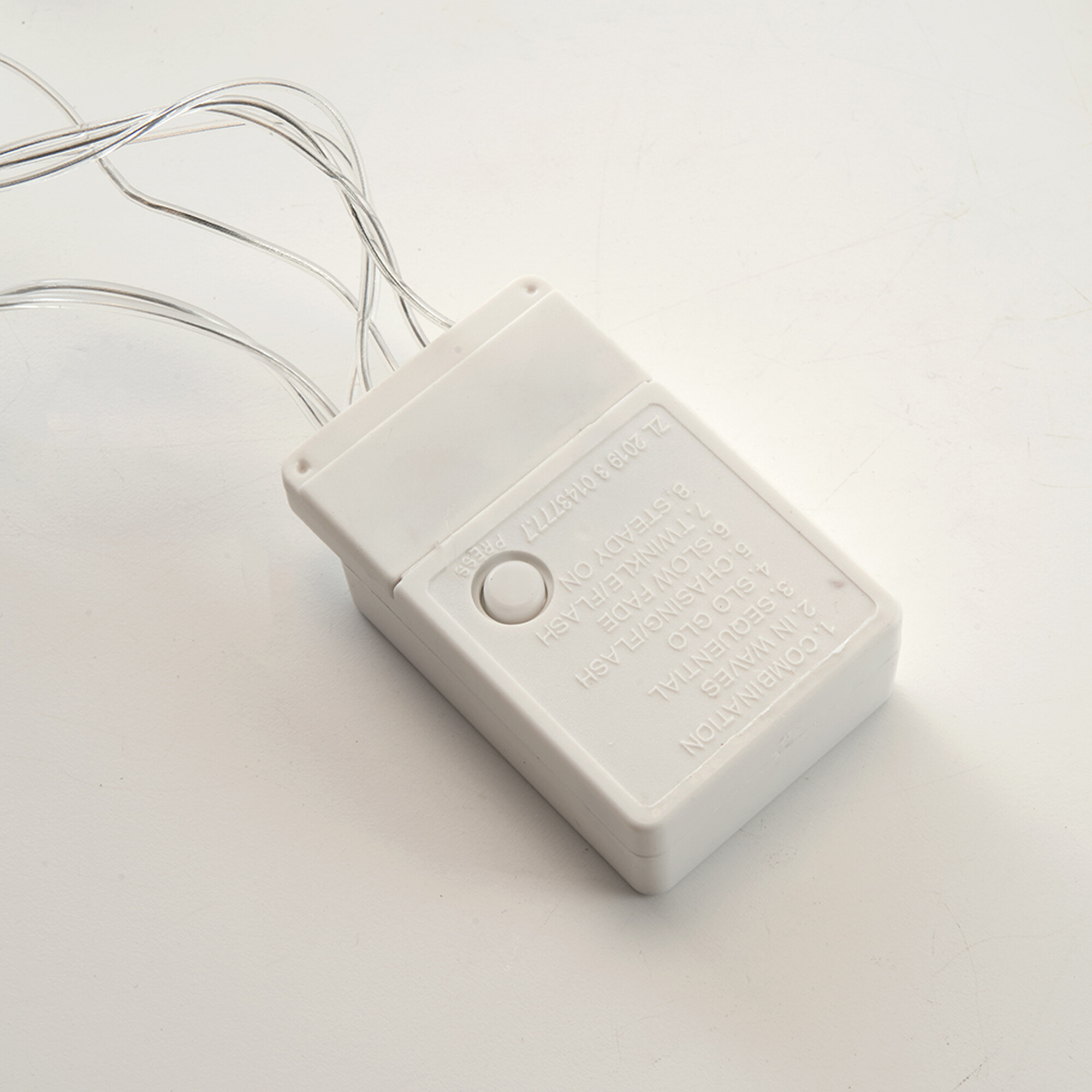 Светодиодная гирлянда CL29 бахрома Звезды 3м + 3м 230V мультиколор, статичная, c питанием от сети, прозрачный шнур Feron