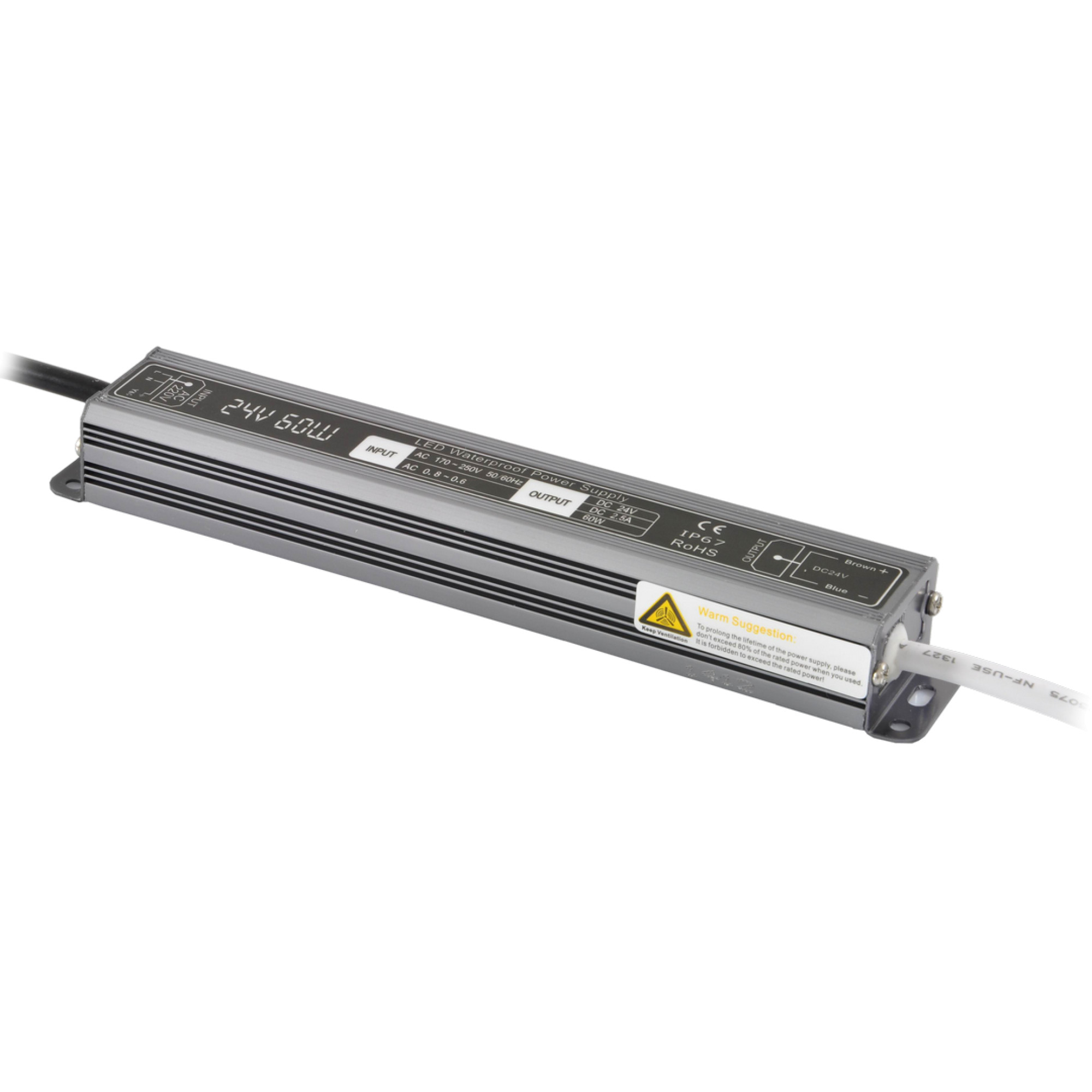 Блок питания MINI Al TPW, 60 W Влагозащитный, 24 V SWG