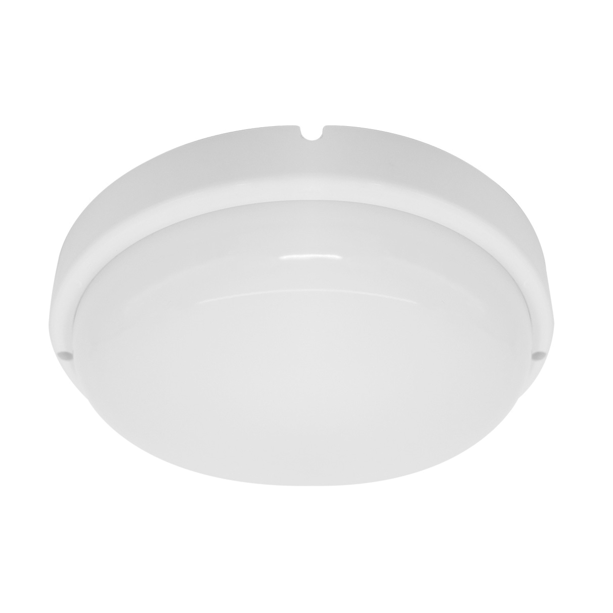 Светильник влагозащищенный круглый AL3005 8W 640Lm 6500K IP65 белый 140*50мм Feron