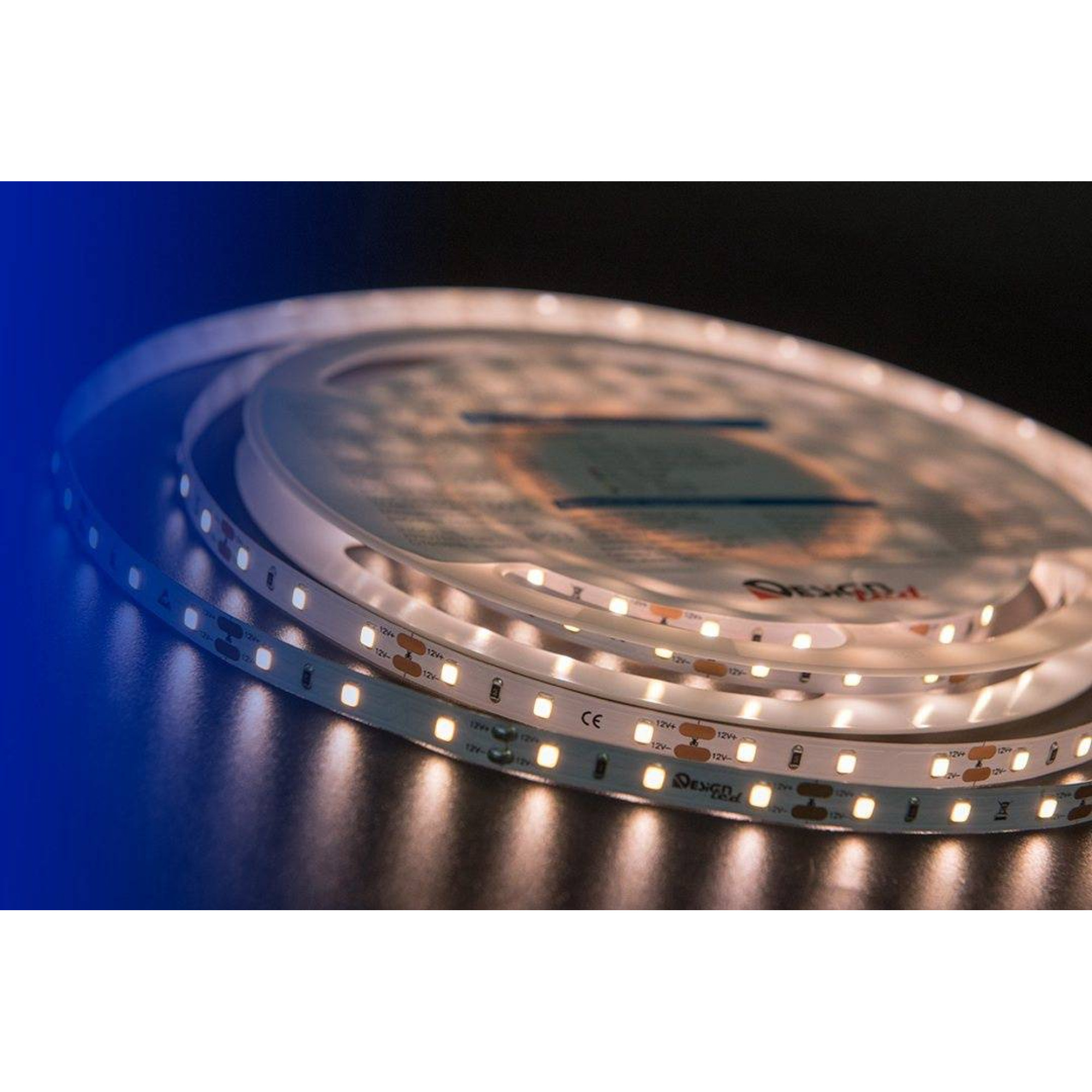 Лента светодиодная LUX2835 60LED/м 7,2Вт/м 12В IP33 Цвет:Теплый белый (3000K) (1метр) SWG