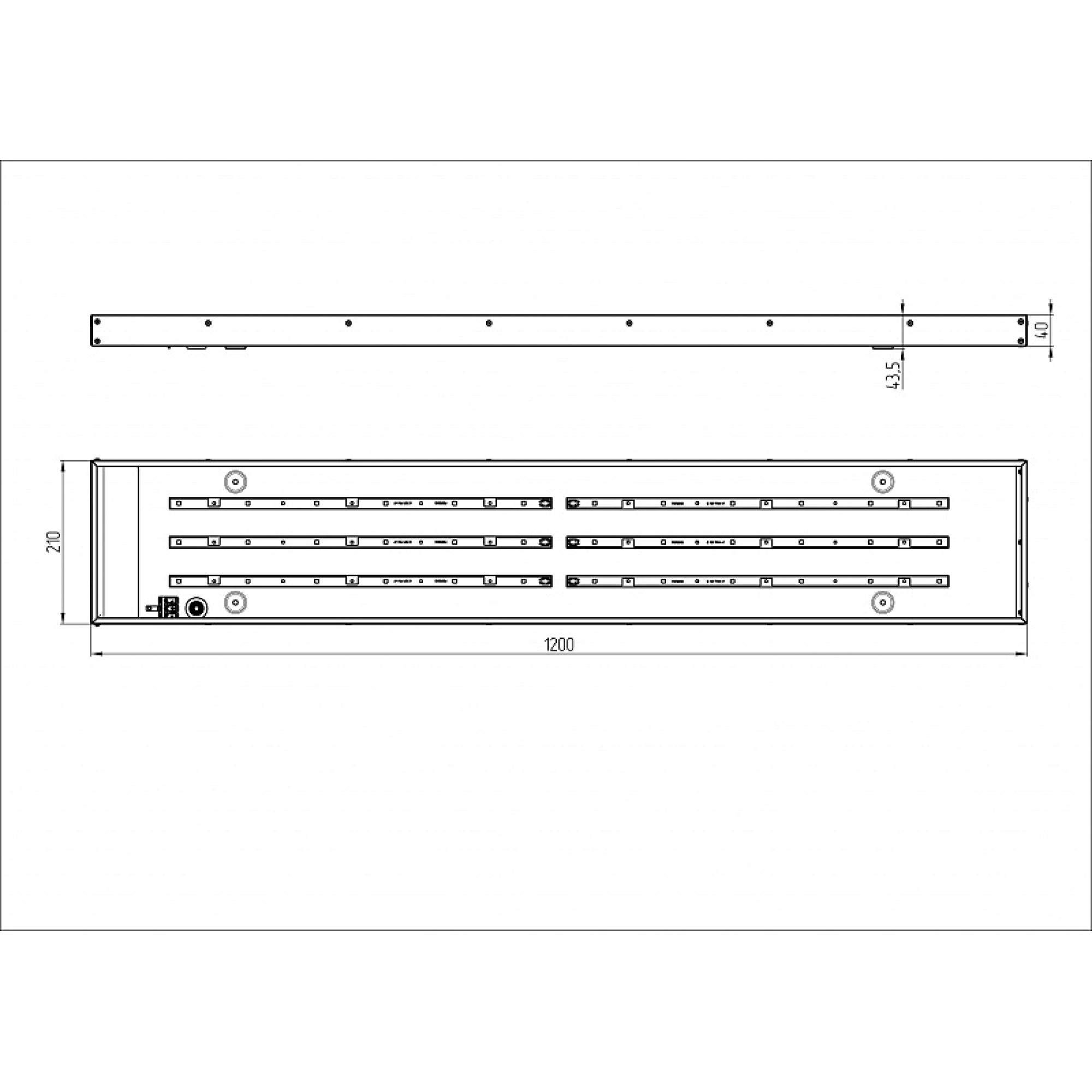Светильник светодиодный ССВ 28-3200-К50 универсал (28 Вт, 2997 Лм, 3,5 кг) Ферекс (распродажа)