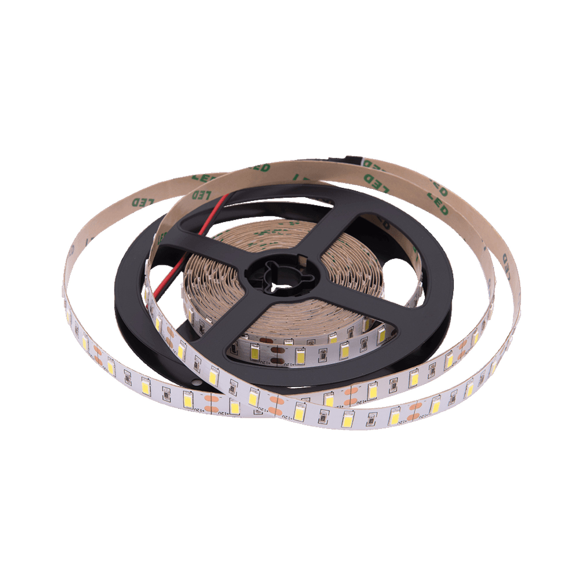 Лента светодиодная стандарт SMD5630 60LED/м 12Вт/м 12В IP20 Цвет:Холодный белый 3М (1метр) SWG