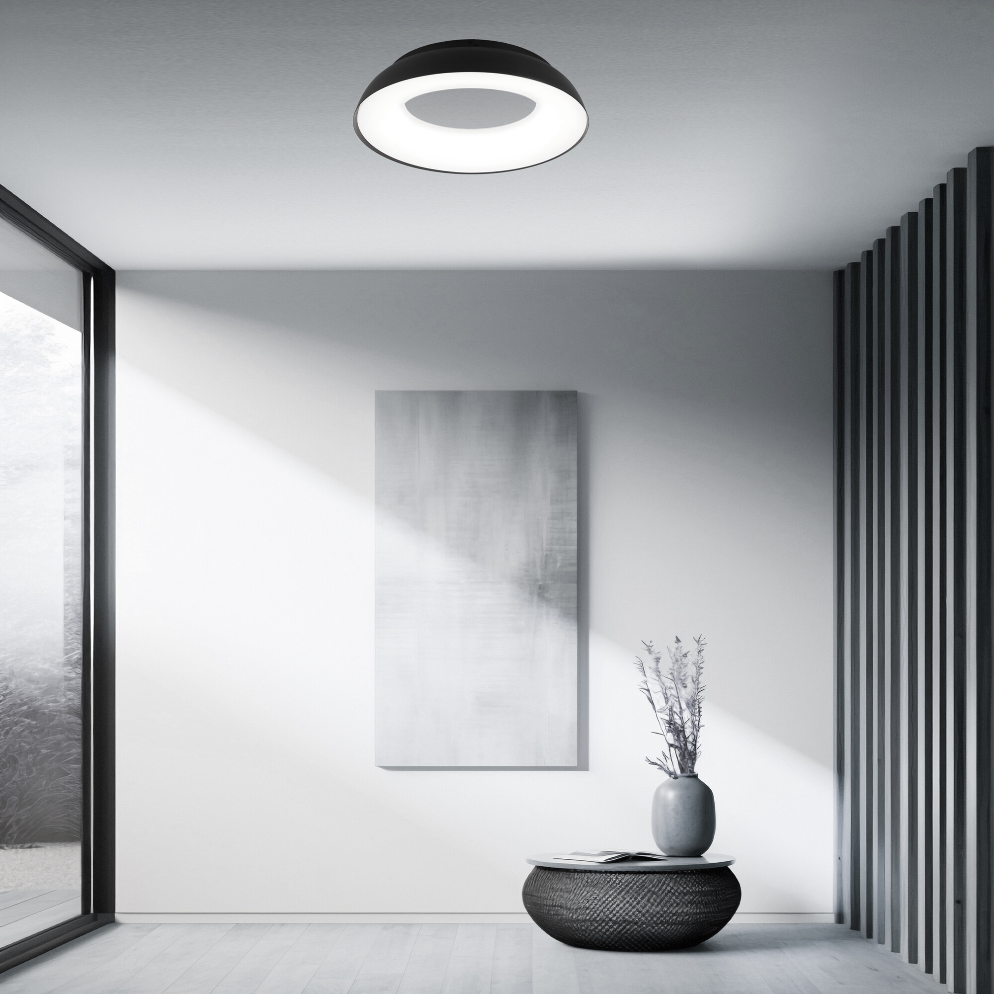 Светильник накладной светодиодный 40 Вт 7200 Лм Чёрный    Signimpress