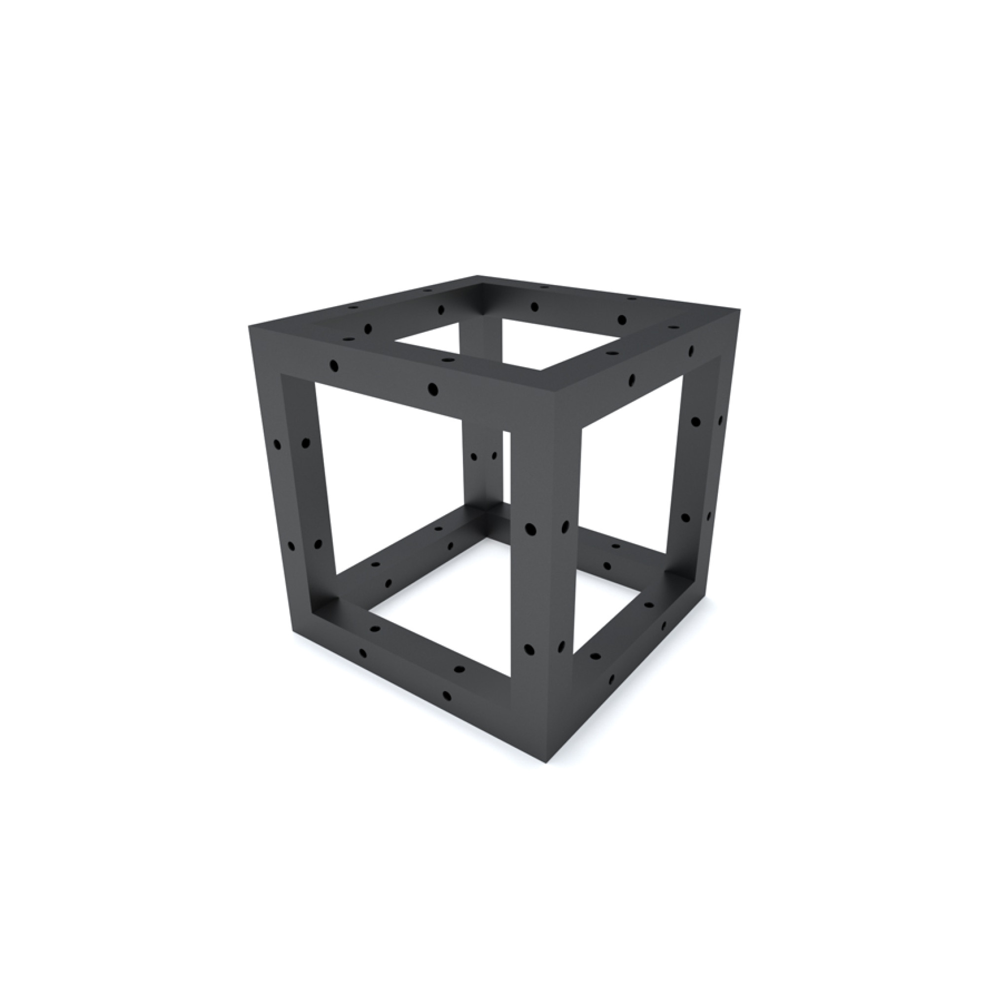 Фермы металлические Line 22*22*22cm, цвет черный, SignImpress