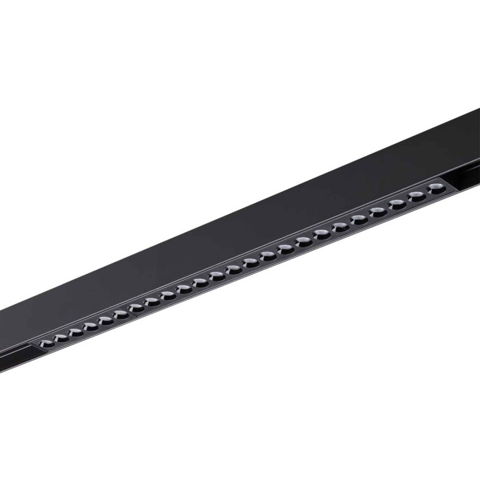 359932 PORT NT25 208 черный Трековый светильник с переключ. цв. темпер. IP20 LED 3000К4000К6000К 24W 90-240V VECTOR Novotech